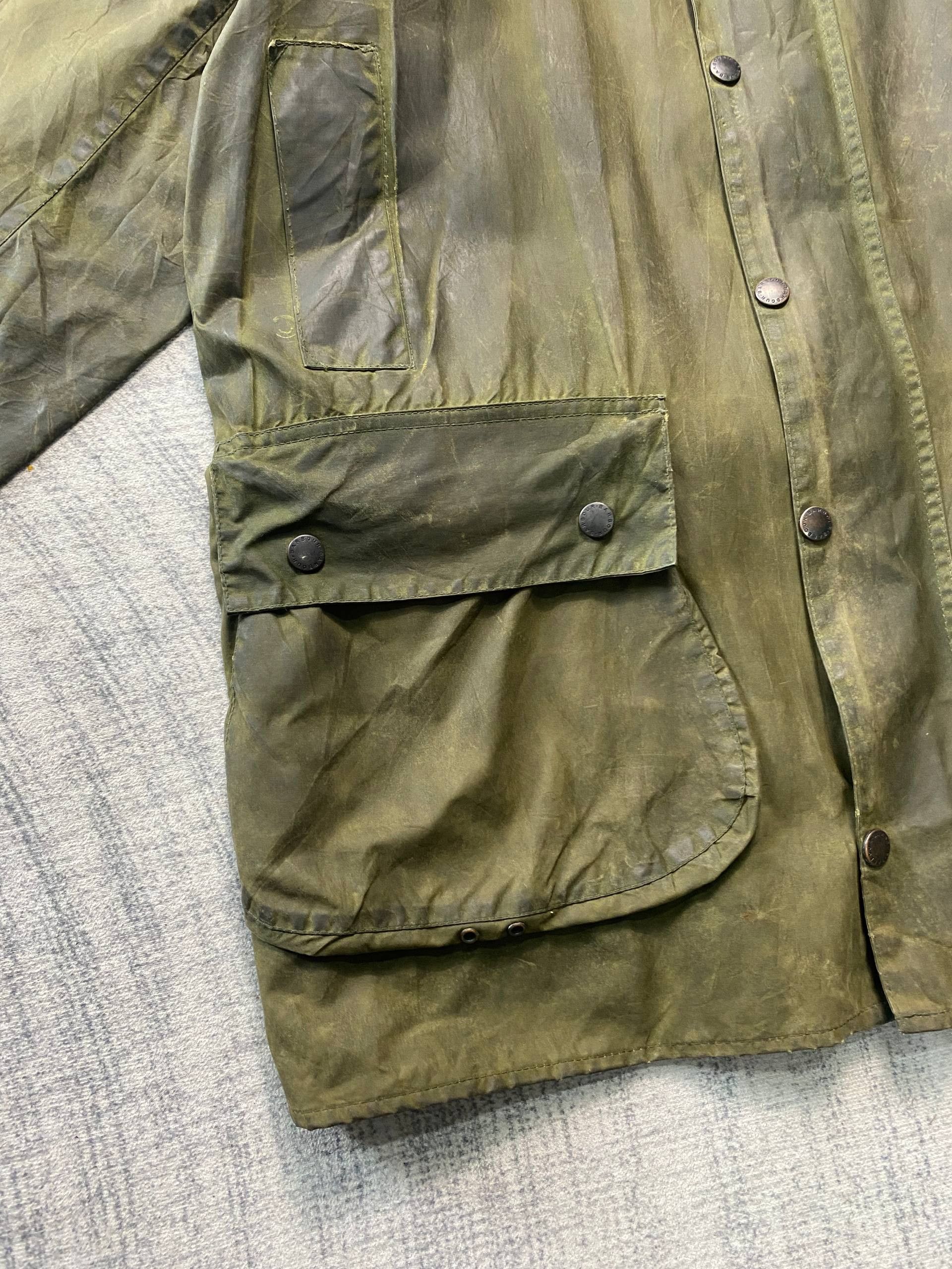 Barbour Vintage Barbour Border Waxed Jacket Size US L / EU 52-54 / 3 - 7 Thumbnail