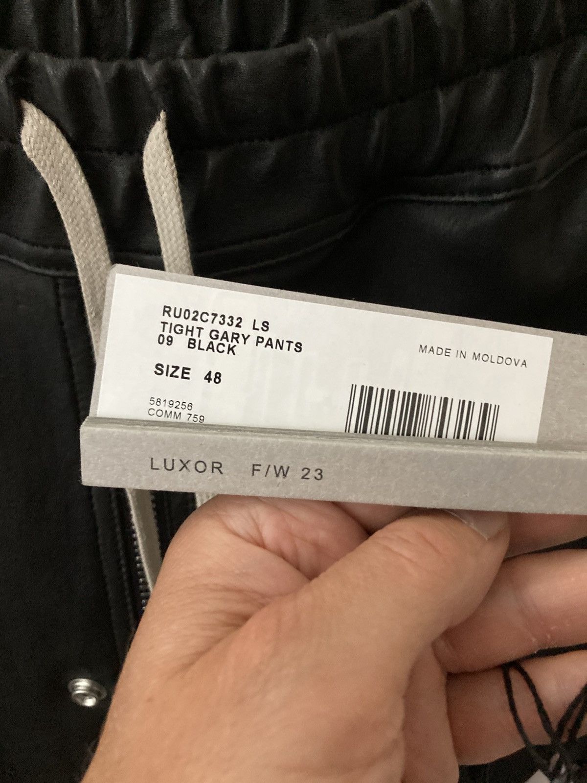Rick Owens NEVER WORN / Rick Owens Gary Leather Pants Size US 38 / EU 54 - 11 Thumbnail