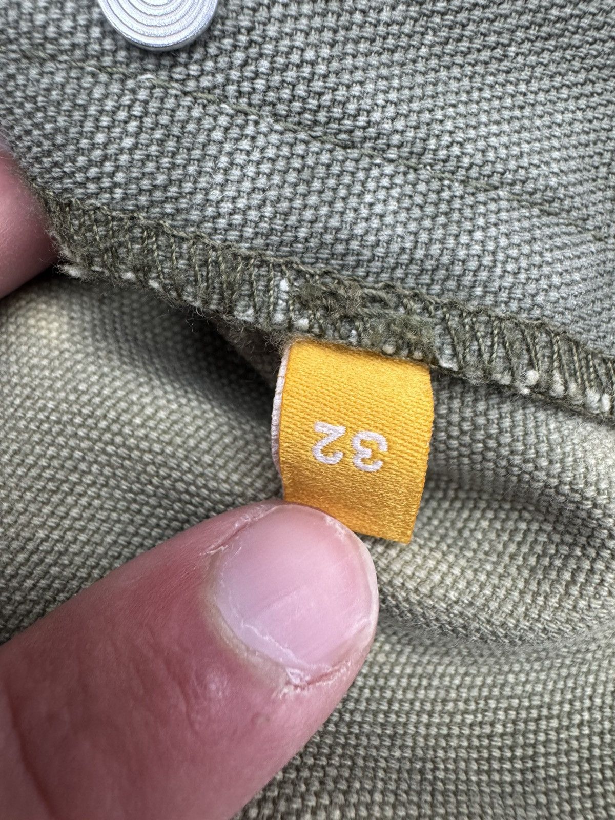Gallery Dept. Olive green gallery dept flare pants Size US 31 - 4 Thumbnail