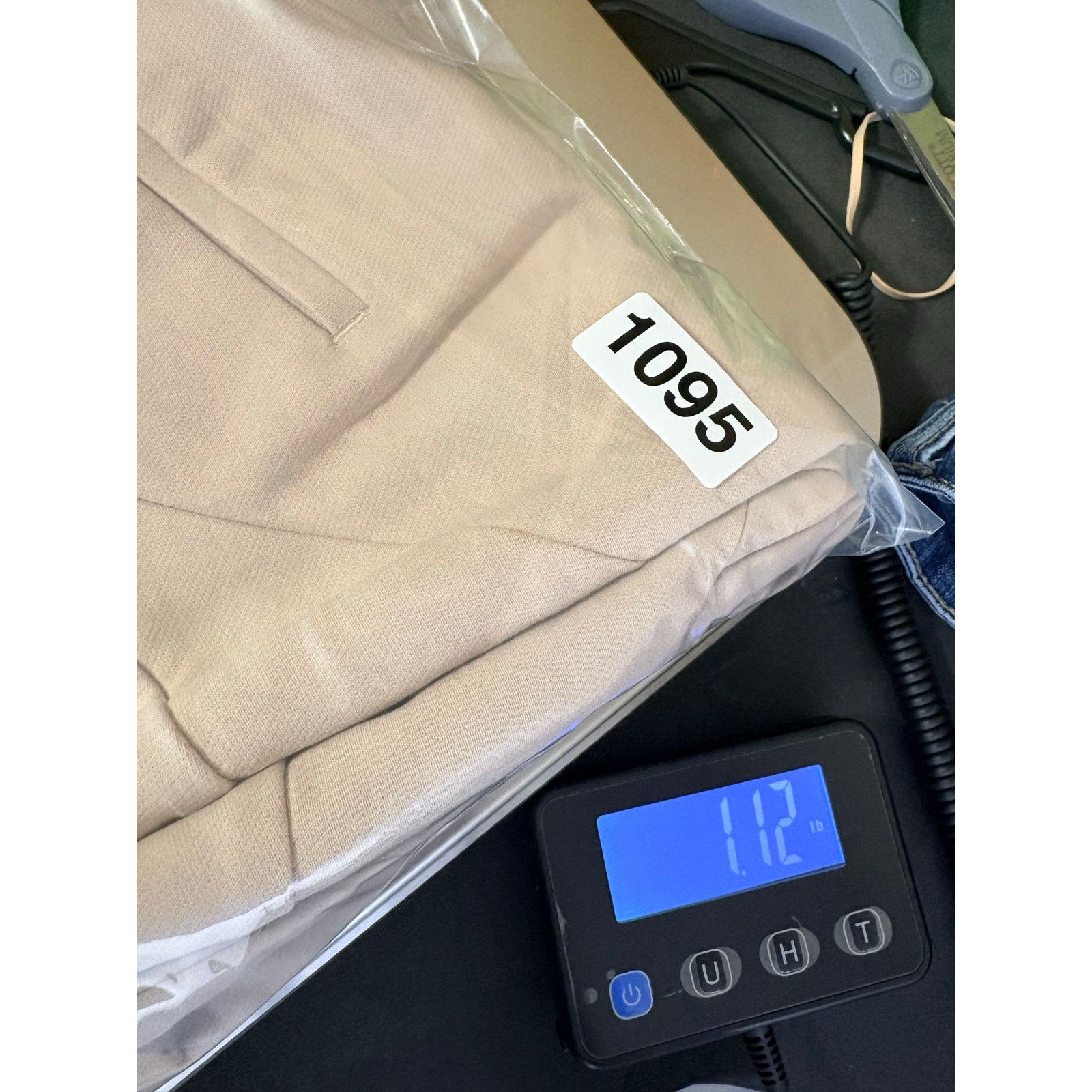 White House Black Market 1095 WHBM Beige Curvy Slim Ankle Pants 16L Minimal Office Size 38" / US 16 / IT 52 - 6 Thumbnail