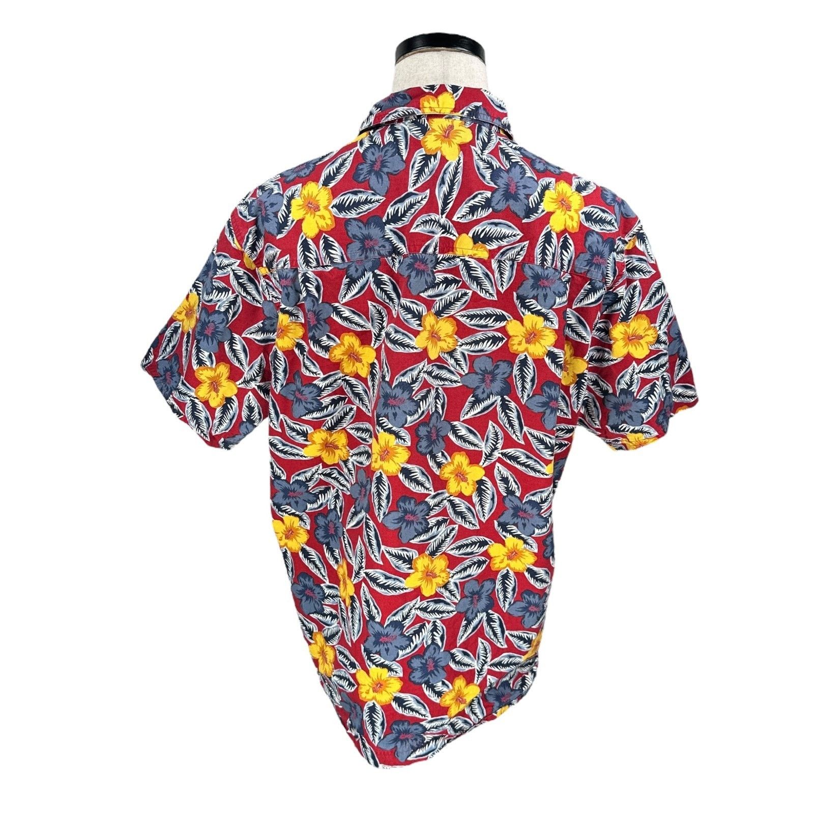 Chaps Ralph Lauren Vintage Chaps Ralph Lauren Hawaiian Shirt Men L Multi Floral Size US L / EU 52-54 / 3 - 6 Thumbnail