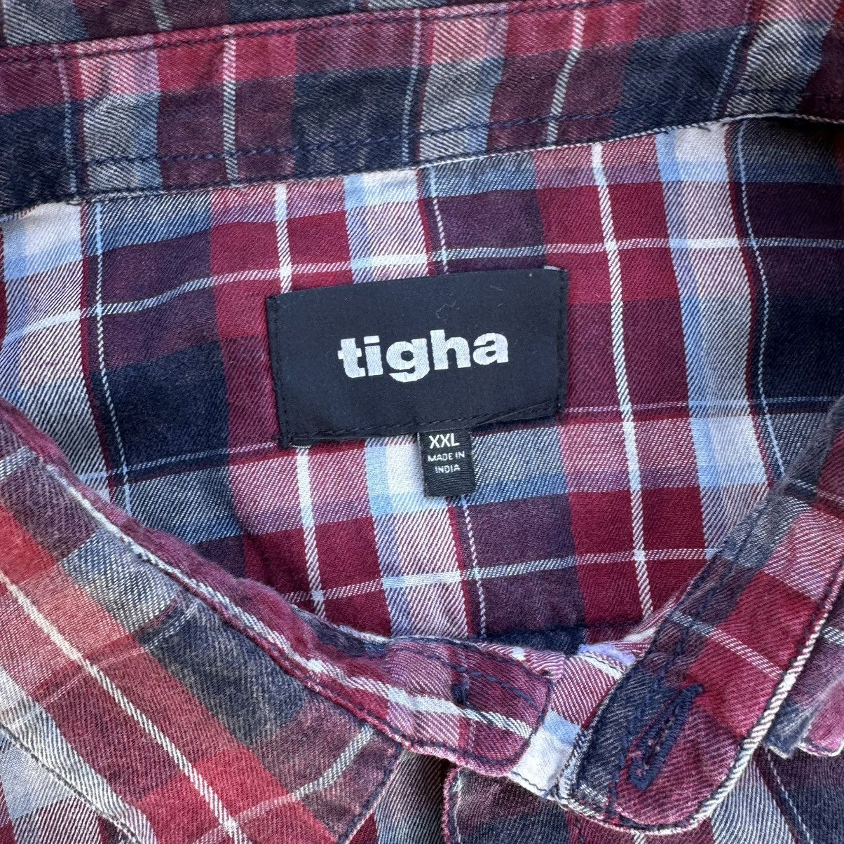 tigha Vintage Japanese Style Tigha Button Up Shirt Grunge Wetsern Size US L / EU 52-54 / 3 - 7 Thumbnail