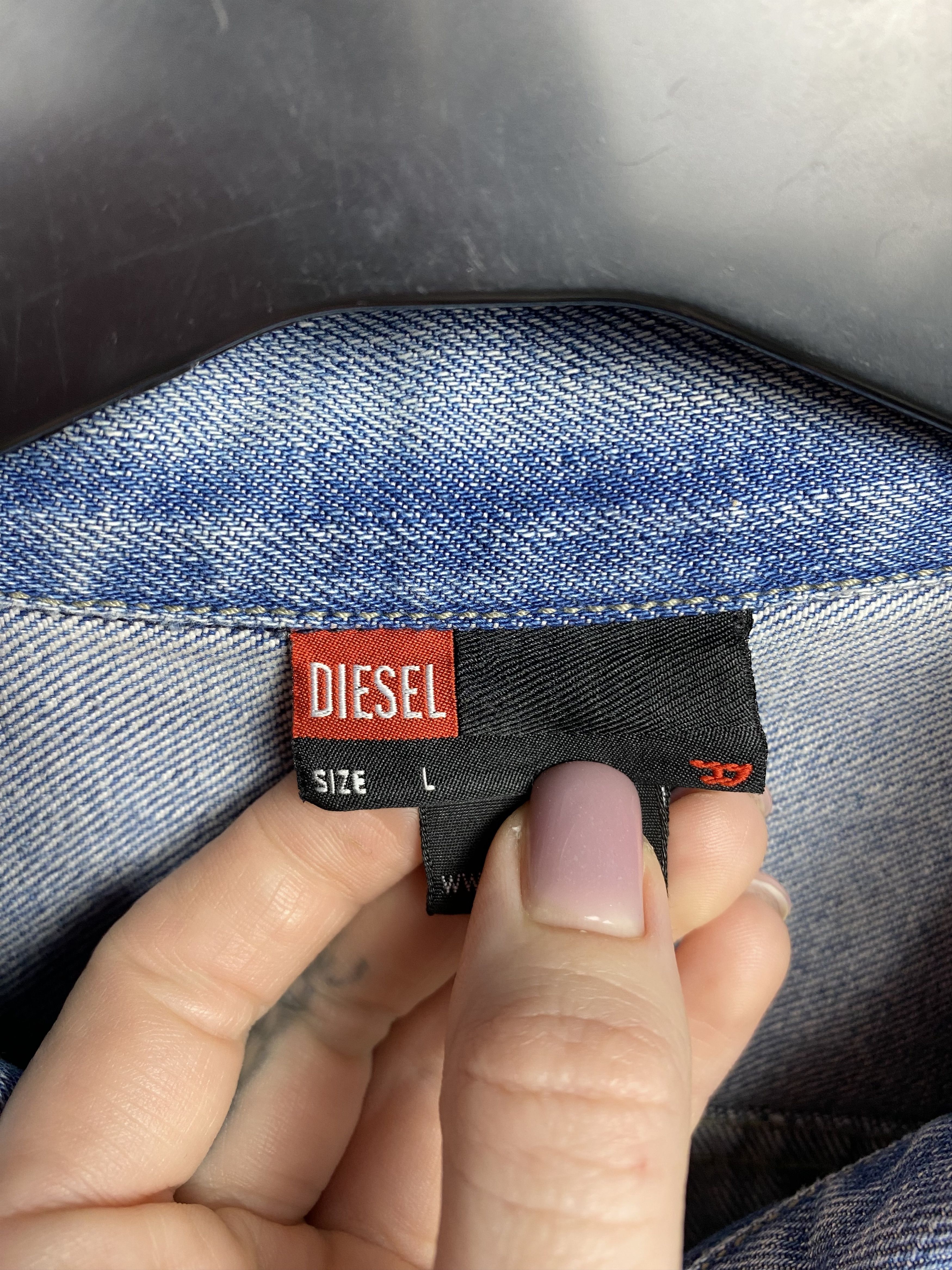 Diesel Diesel Vintage Mens Denim Jacket Size US L / EU 52-54 / 3 - 4 Thumbnail