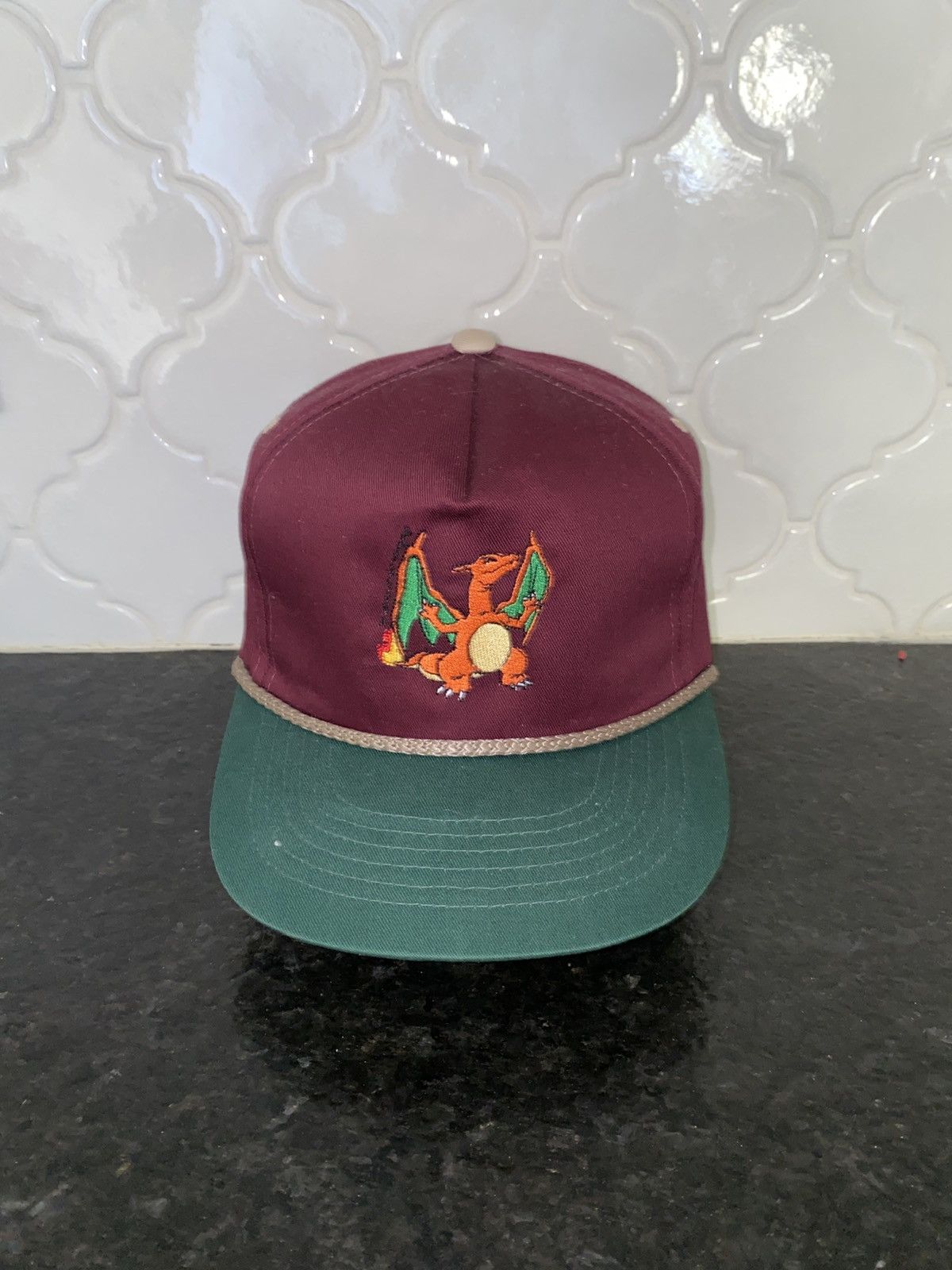 Pokemon Vintage 90s Pokemon Charizard snapback Size ONE SIZE - 1 Thumbnail