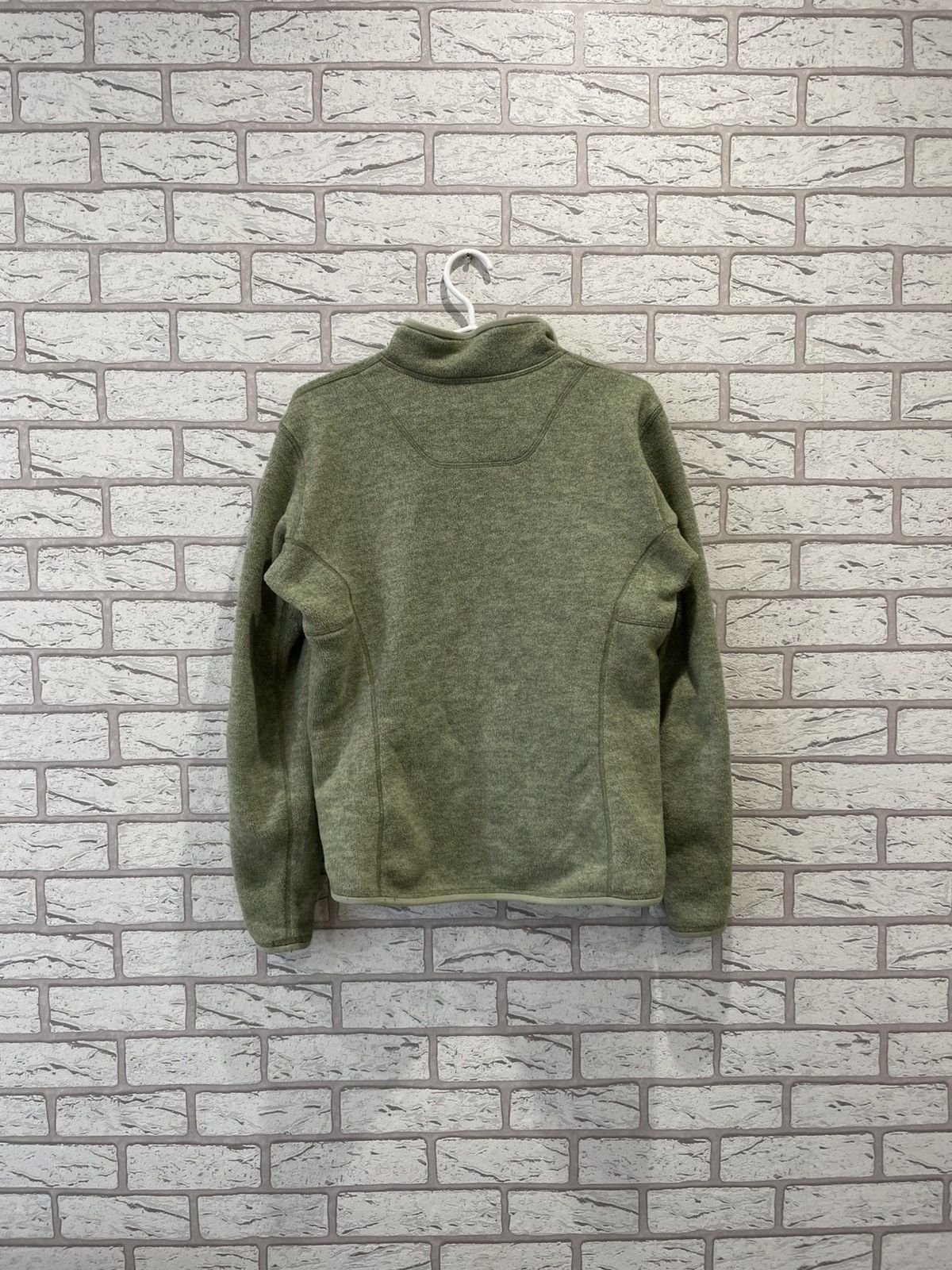 Arc'teryx × Vintage Arc'teryx Fleece Jacket 1/4 Zip Sherpa Long Sleeve Green Size M / US 6-8 / IT 42-44 - 12 Thumbnail