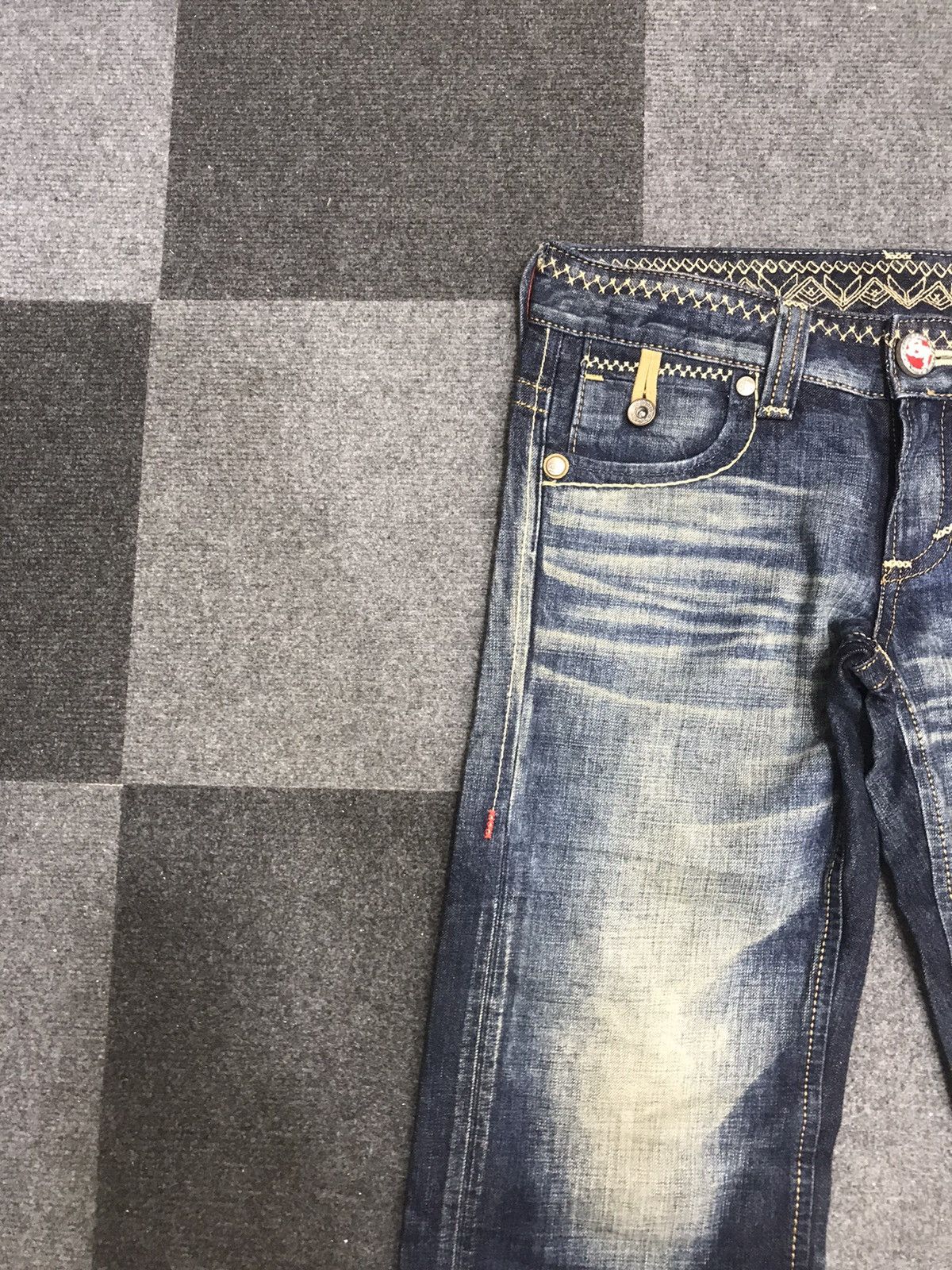 Edwin EDWIN Blue Trip Low Rise Sick Fades Jeans Size US 32 / EU 48 - 5 Thumbnail