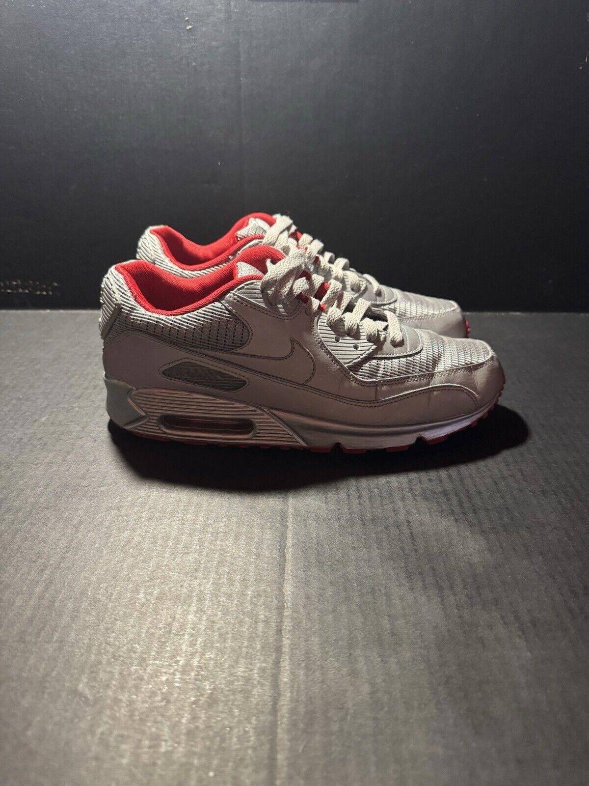 Nike Men's Air Max 90 Metallic Silver 325018-009 Sz