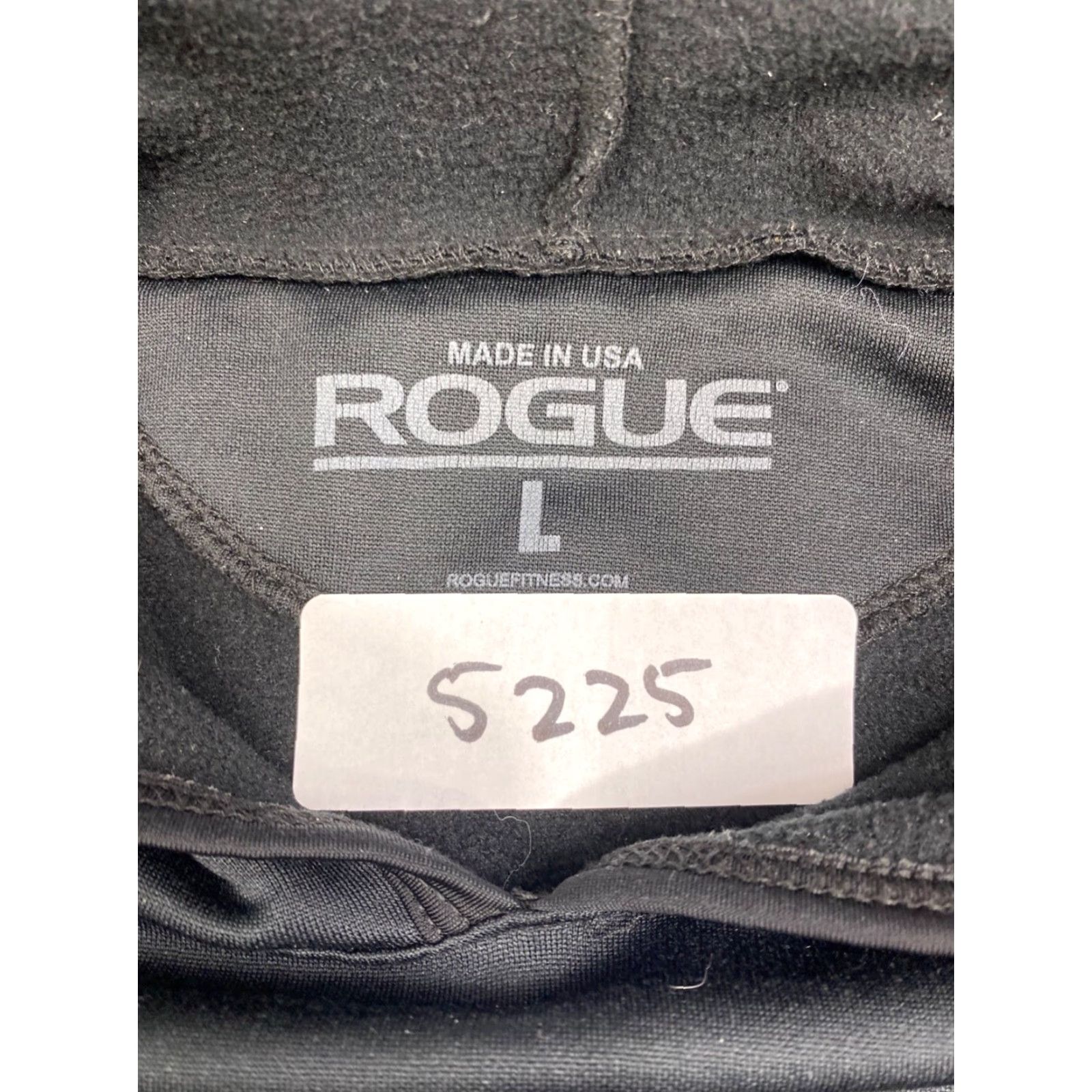 Vintage Rogue Fitness Hoodie Mens Large Black Activewear Hooded Sweatshirt Regular Fit Pullover Size US L / EU 52-54 / 3 - 3 Thumbnail