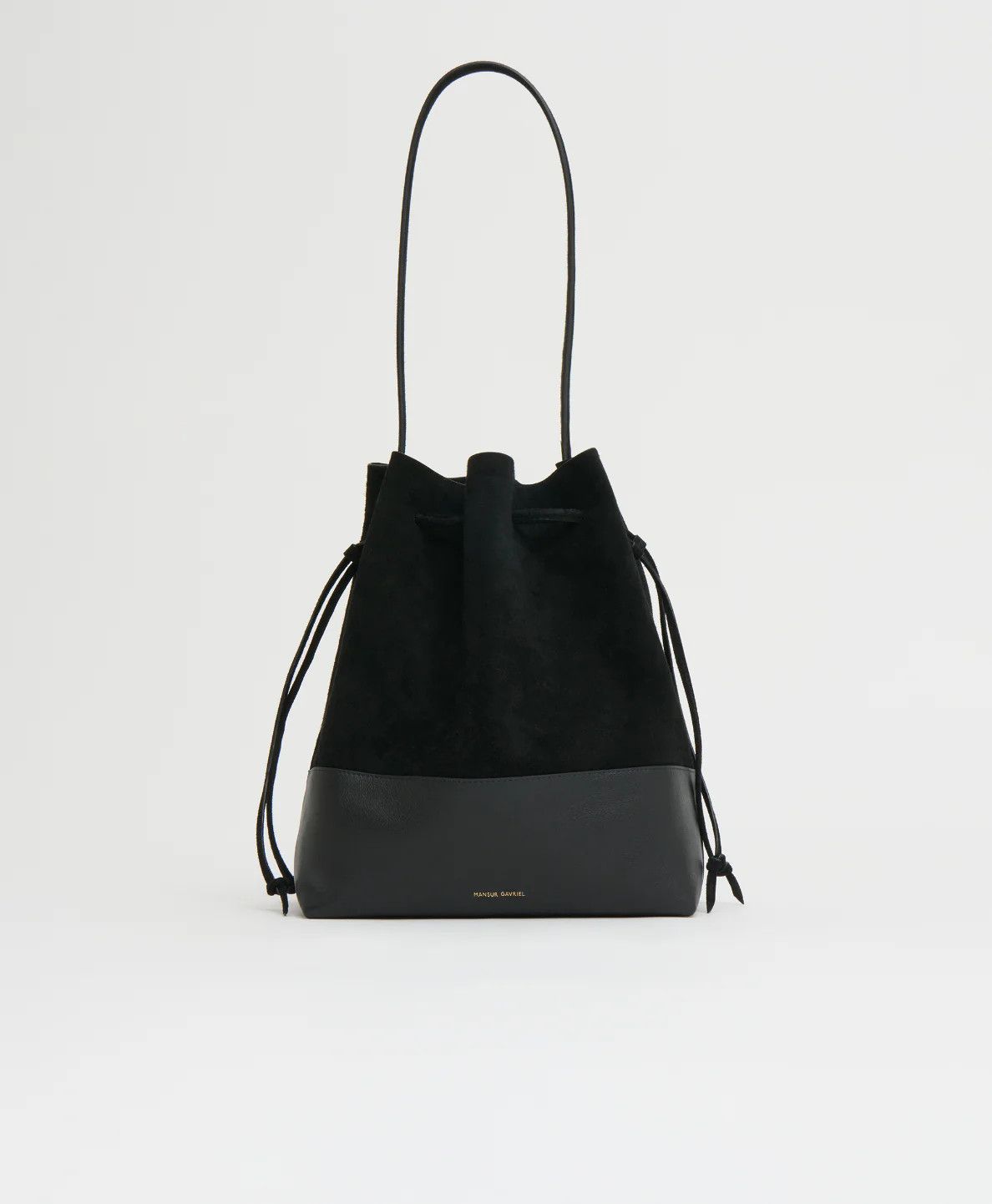 Mansur Gavriel os11x0326 Size: OS / Drawstring Cabas Bag in Black Size ONE SIZE - 1 Thumbnail