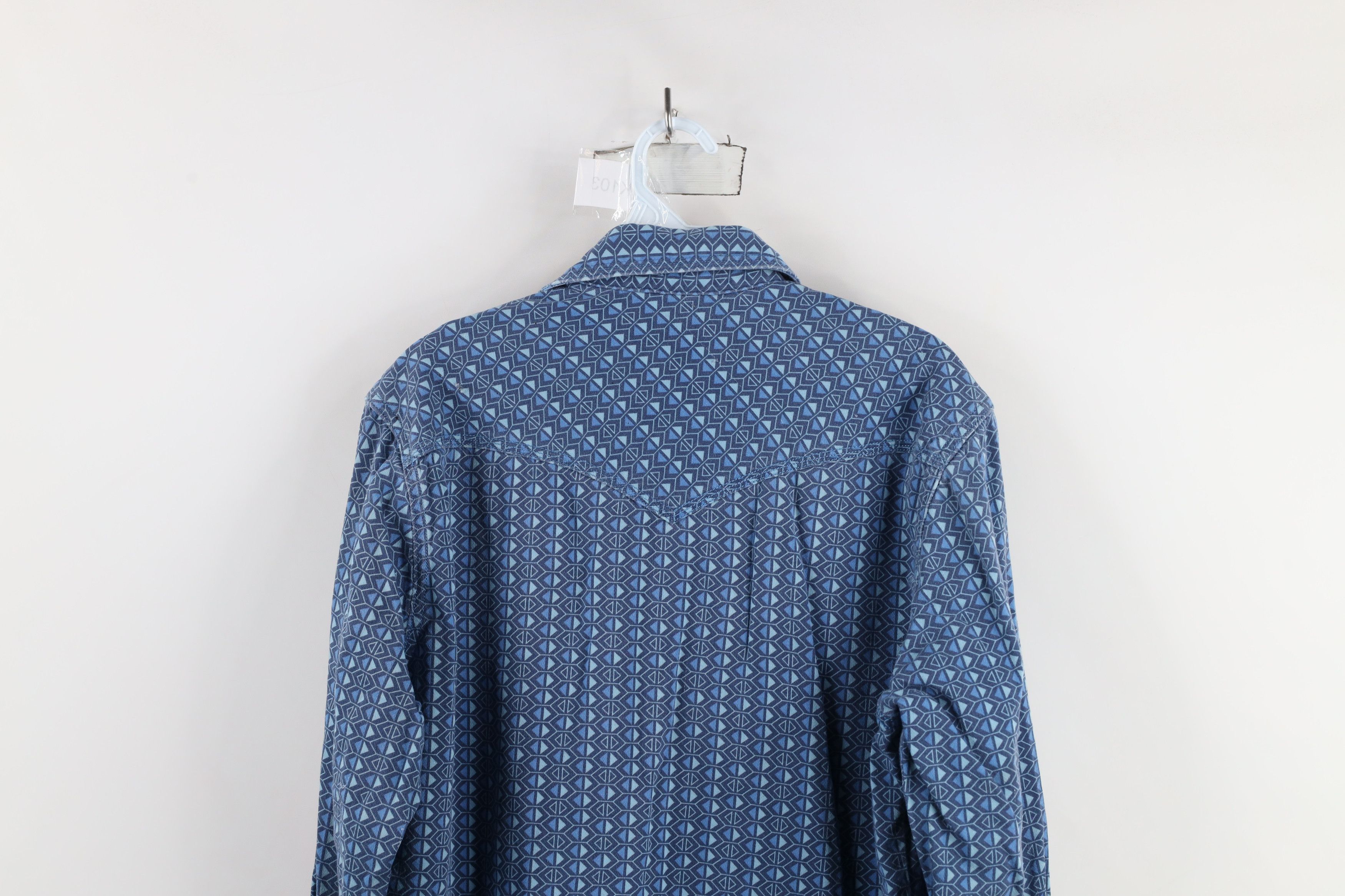Vintage × Wrangler Wrangler FR 20X Fire Flame Resistant Snap Button Shirt Size US M / EU 48-50 / 2 - 16 Thumbnail