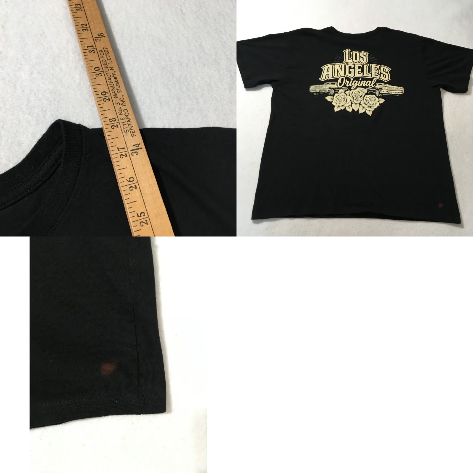Doublet DyseOne Los Angeles LOWRIDER ROSES T-Shirt Black XL Men Shirt Graphic Logo Clowns Vintage No Size US XL / EU 56 / 4 - 8 Thumbnail