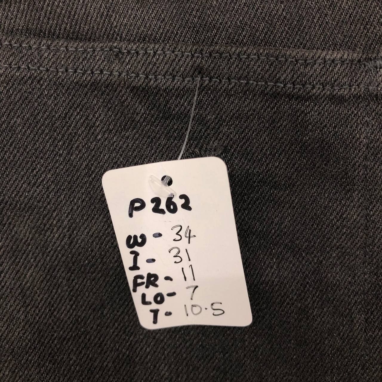 Stoffa P262 JAPAN MADE SKINNY MARINERO STOFFA DI x KURASHIKI DENIM Size US 34 / EU 50 - 7 Thumbnail