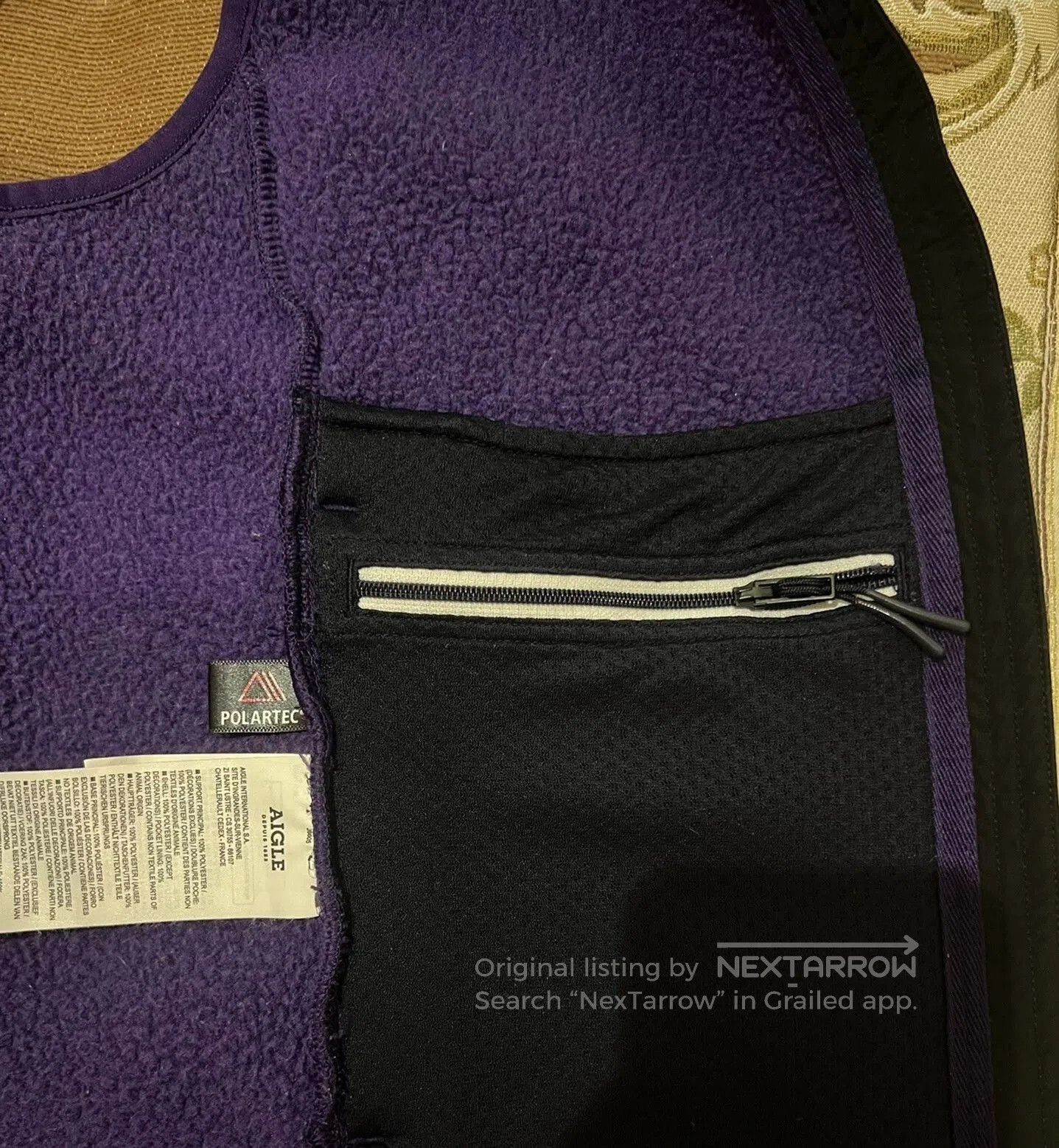 Aigle Aigle Women's Purple Vest Size 36. Size XS / US 0-2 / IT 36-38 - 6 Thumbnail