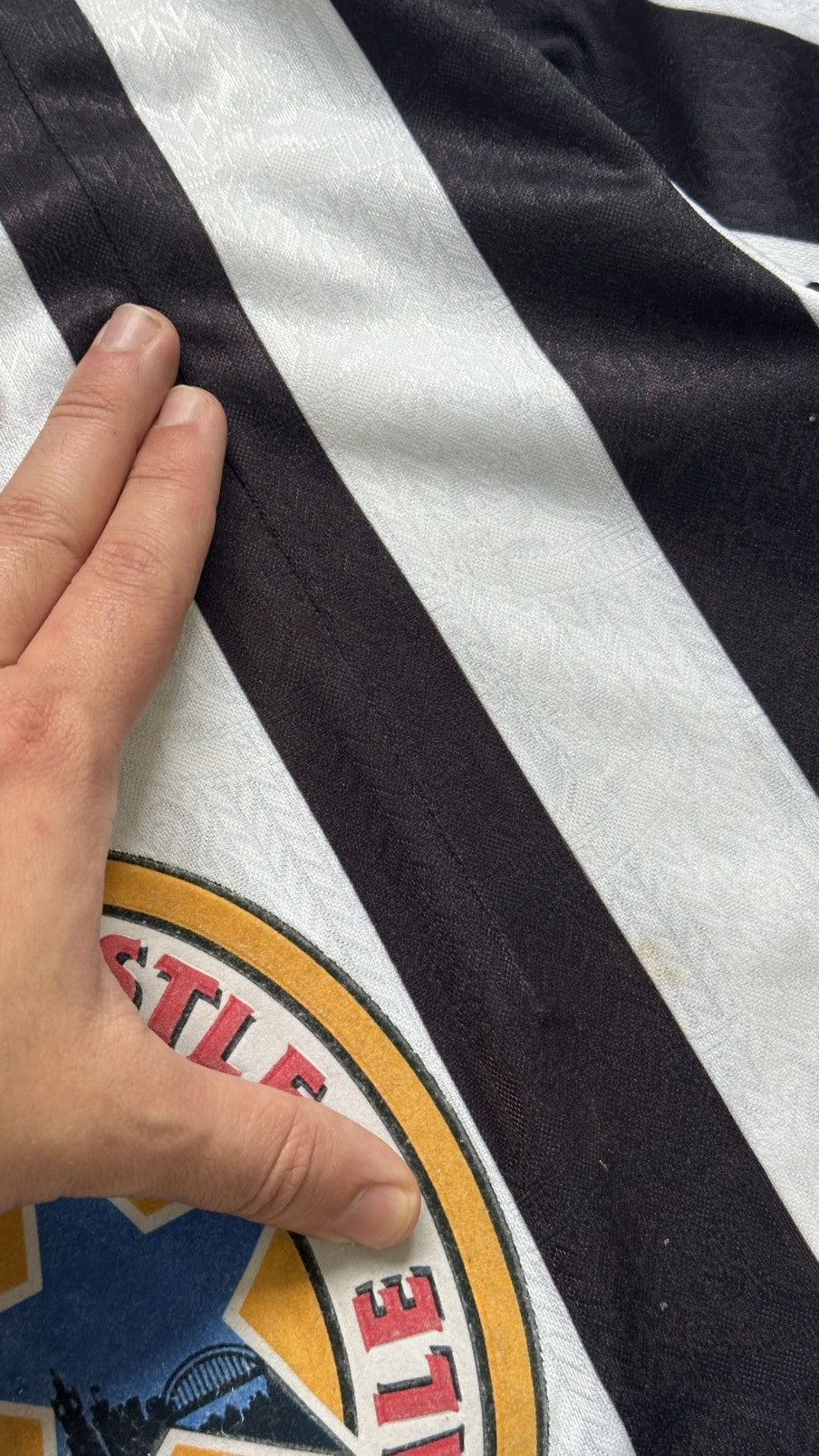 Adidas 1997/99 Adidas Newcastle United Vintage Rare Soccer Jersey Size US S / EU 44-46 / 1 - 10 Thumbnail