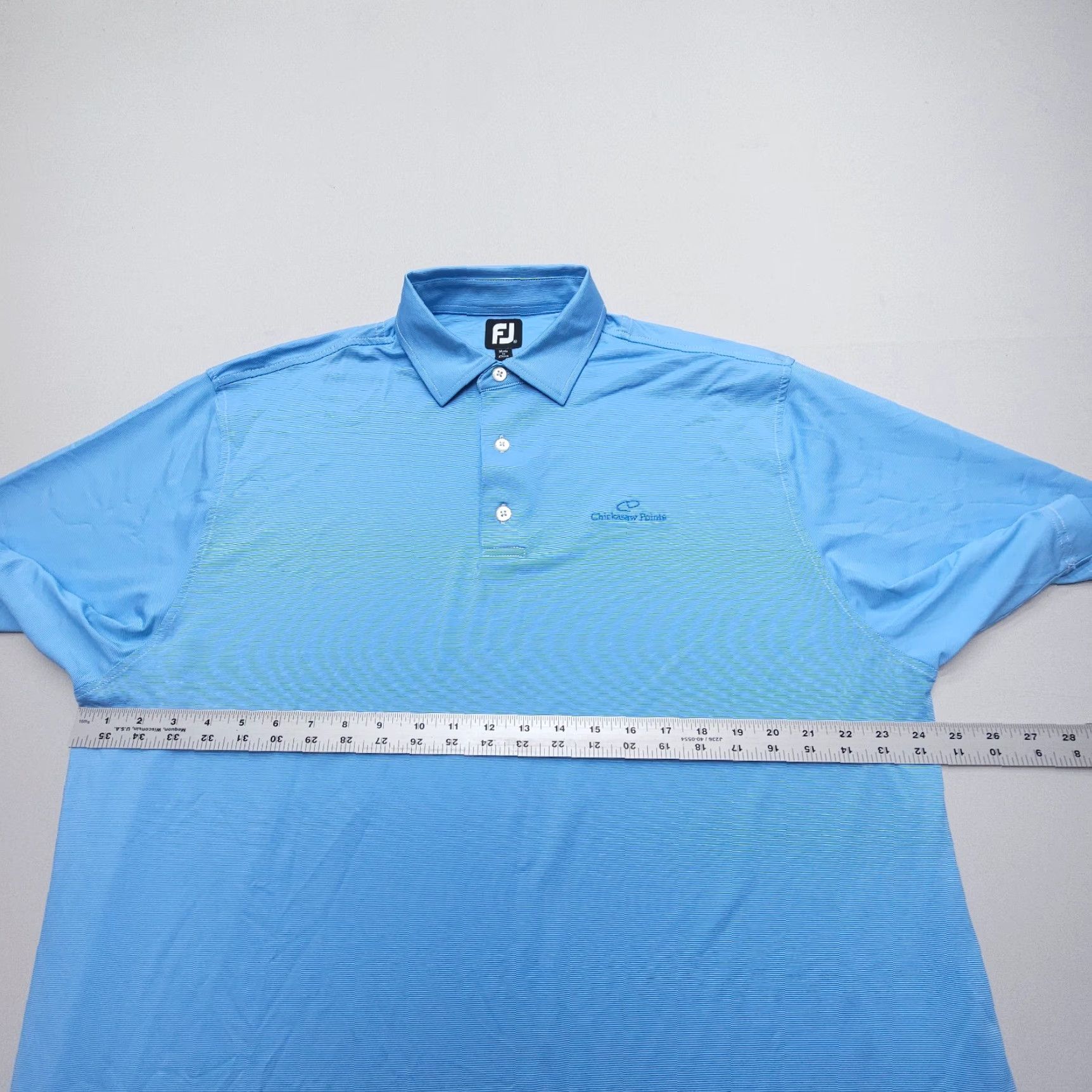 Footjoy FootJoy Polo Shirt Mens XL Blue Performance Stretch Golf Polo FootJoy Size US XL / EU 56 / 4 - 7 Thumbnail