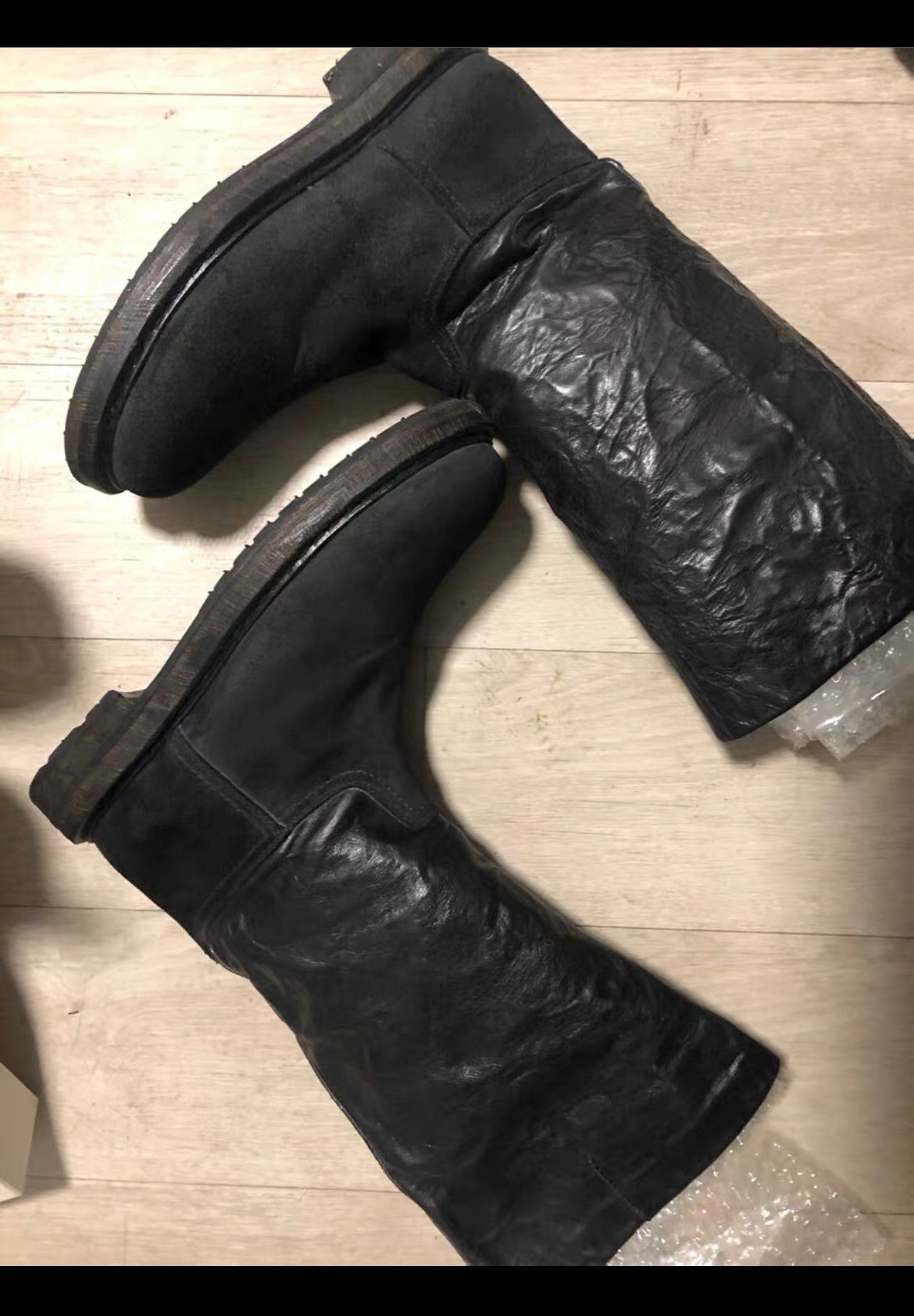 Ann Demeulemeester Crunch Boots Size US 9 / EU 42 - 1 Thumbnail
