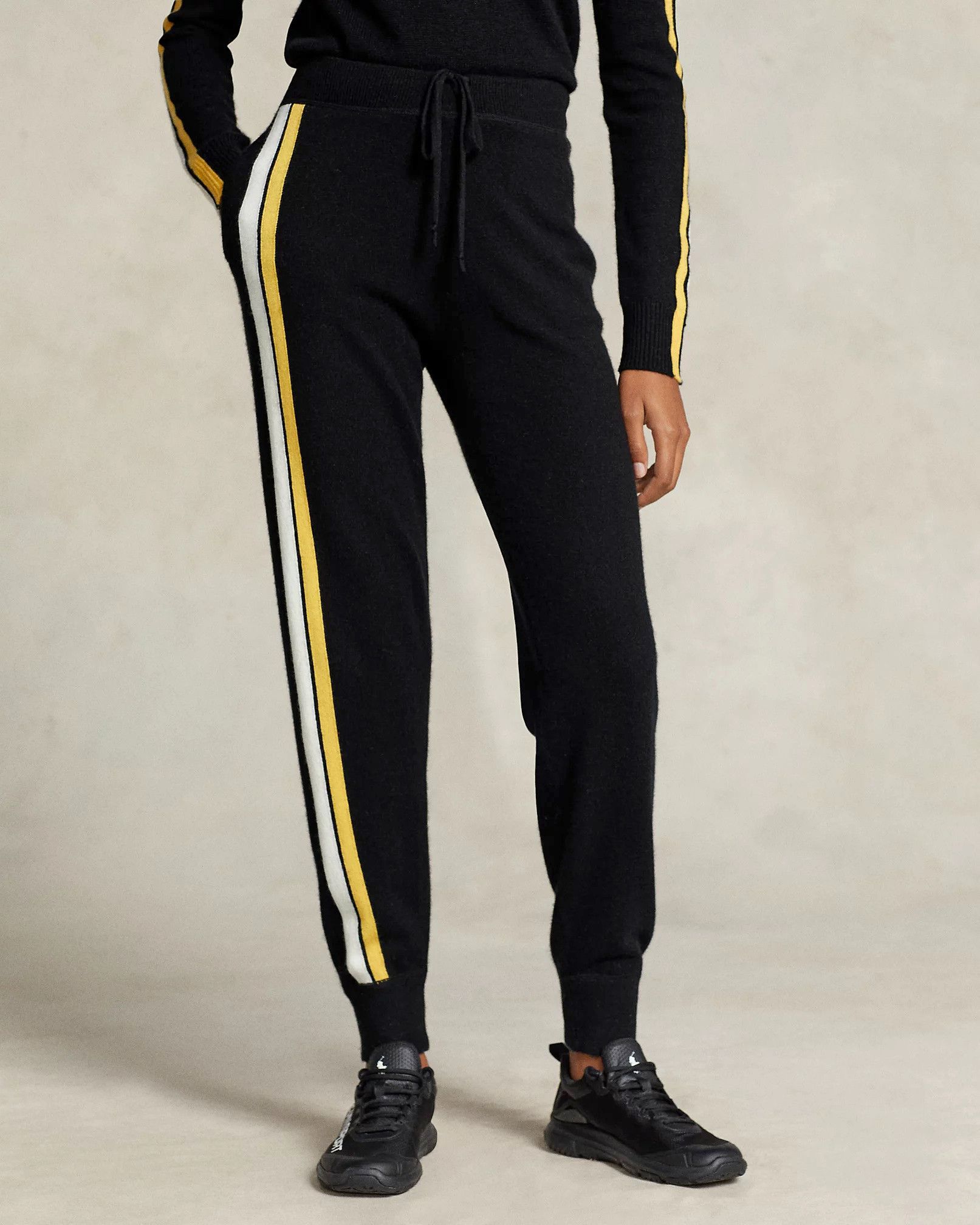 Polo Ralph Lauren MSRP~400€ Cashmere Wool knit Sweatpants size S warm&soft Size 28" / US 6 / IT 42 - 5 Thumbnail