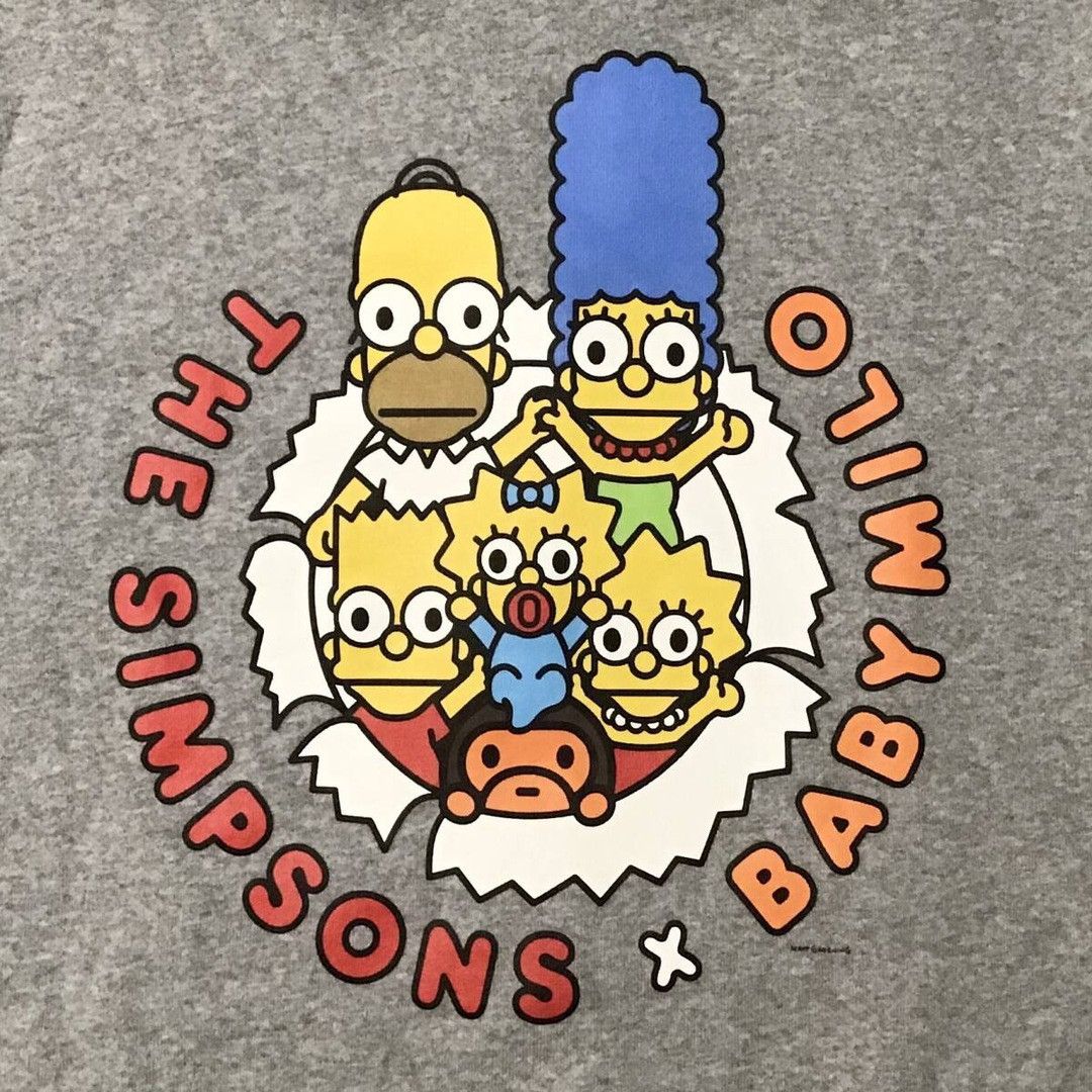 Bape × The Simpsons BAPE × THE SIMPSONS MILO Full zip hoodie a bathing ape Size US M / EU 48-50 / 2 - 5 Thumbnail