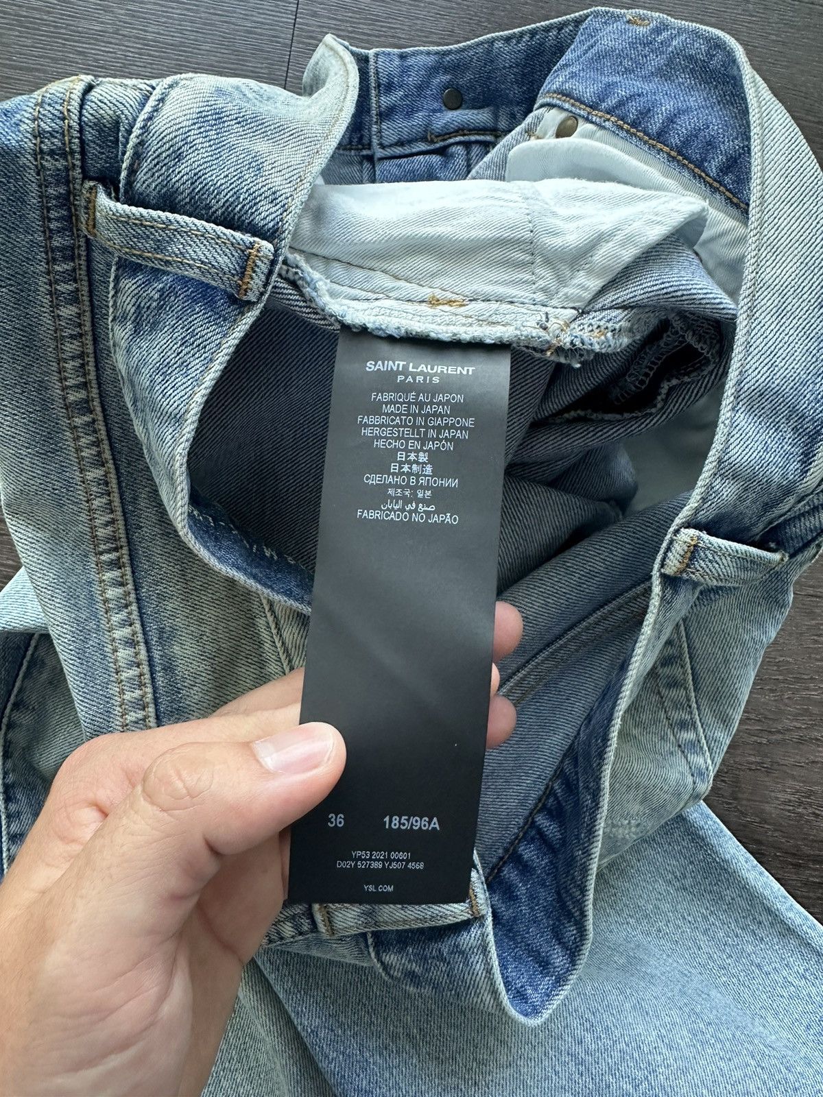 Saint Laurent Paris Saint Laurent denim Size US 36 / EU 52 - 7 Thumbnail