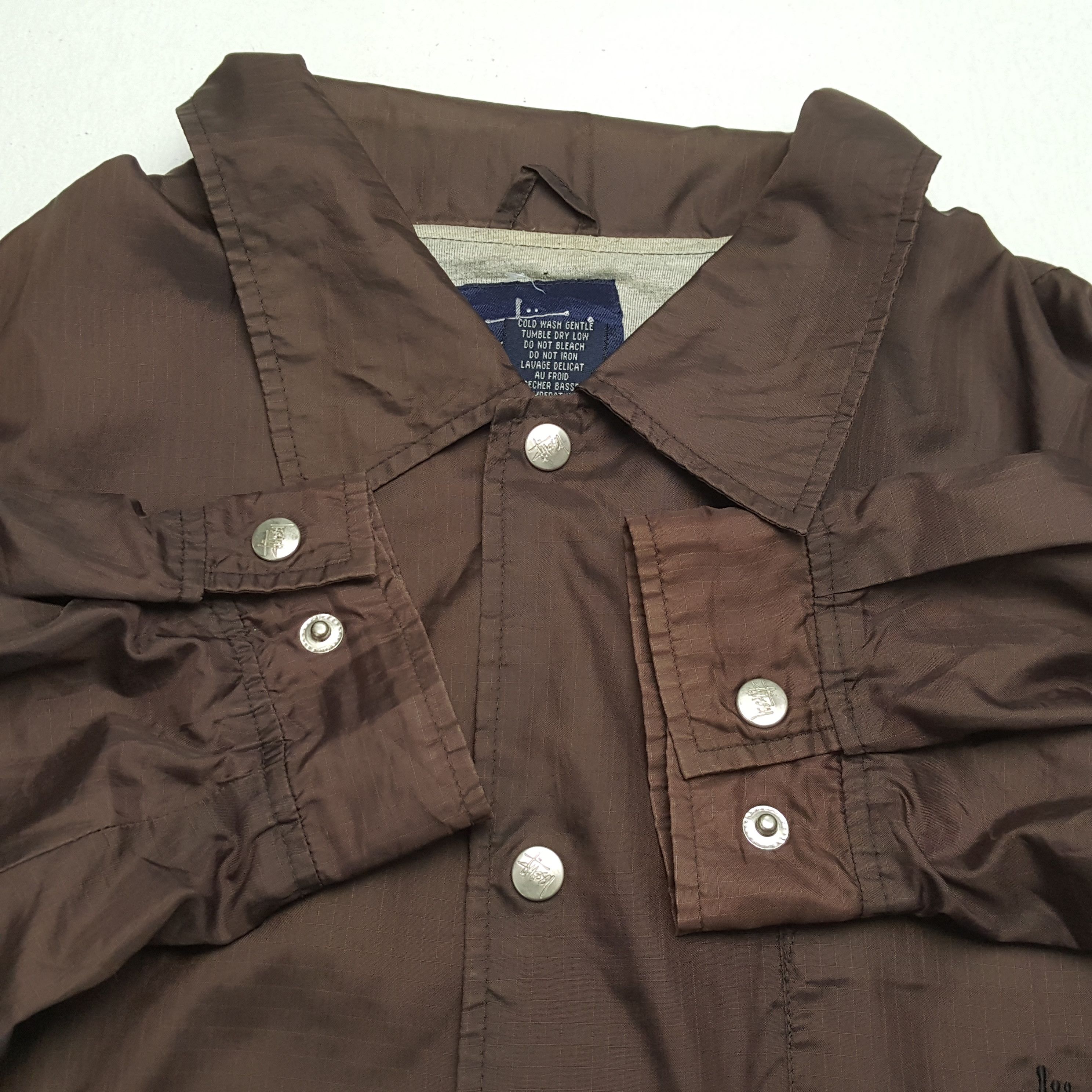 Stussy × Vintage Vintage STUSSY Streetwear Skateboard Logo Style Jacket Size US XL / EU 56 / 4 - 10 Thumbnail