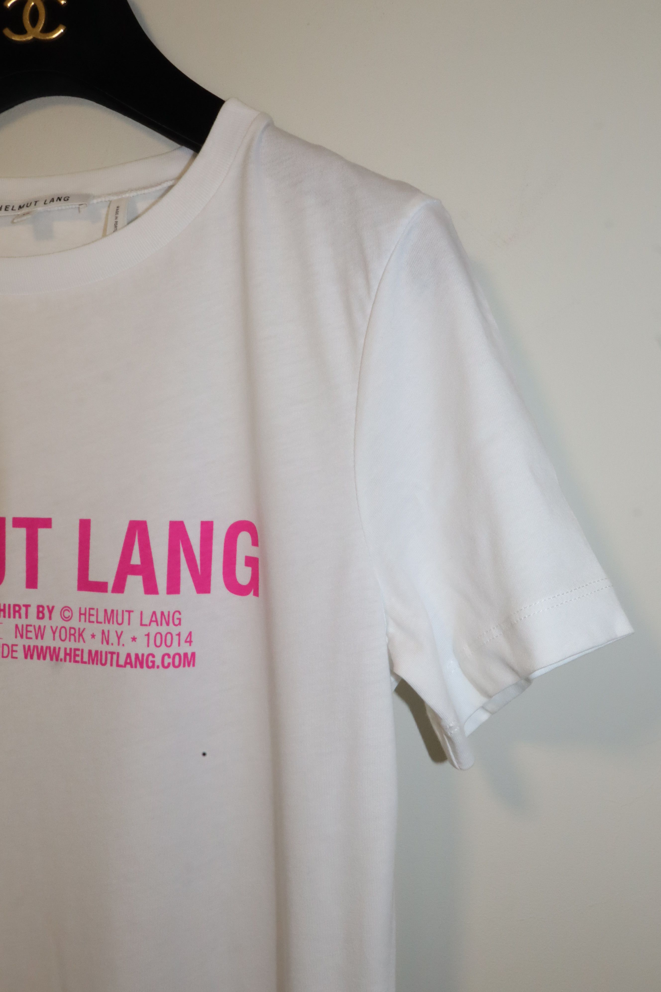 Helmut Lang Logo print t-shirt Size XS / US 0-2 / IT 36-38 - 2 Thumbnail