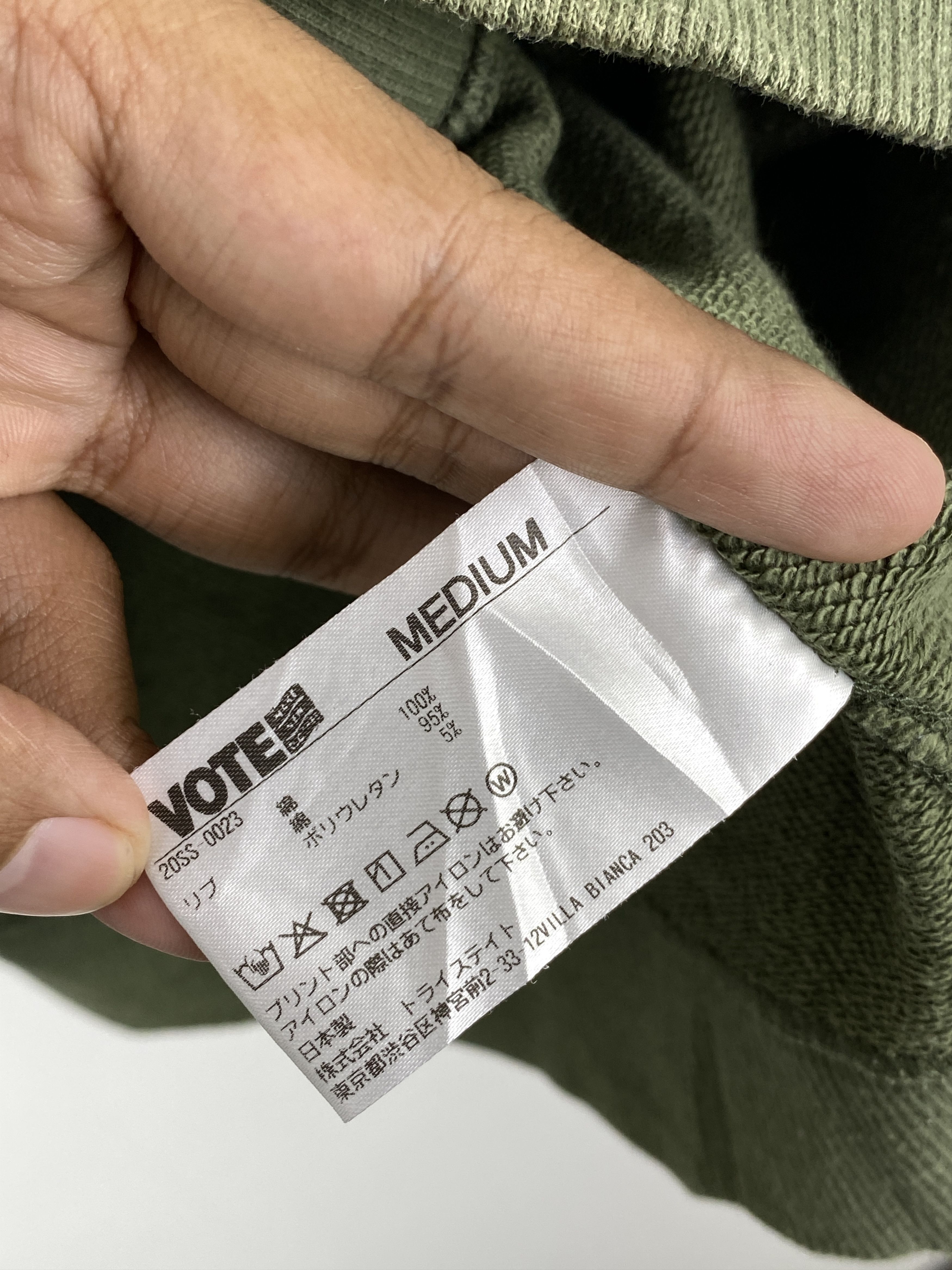 Vintage Vintage Votes Military Garment Pullover Sweatshirt SH0233 Size US XL / EU 56 / 4 - 8 Thumbnail
