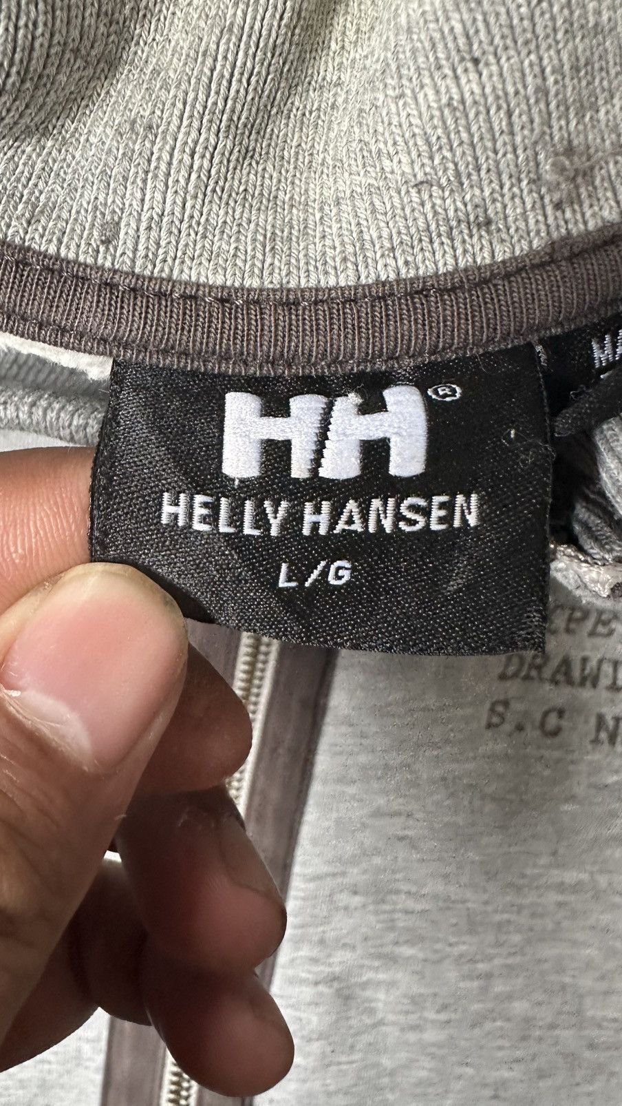 Helly Hansen VINTAGE HELLY HANSEN ZIPPER SWEATER Size US L / EU 52-54 / 3 - 6 Thumbnail
