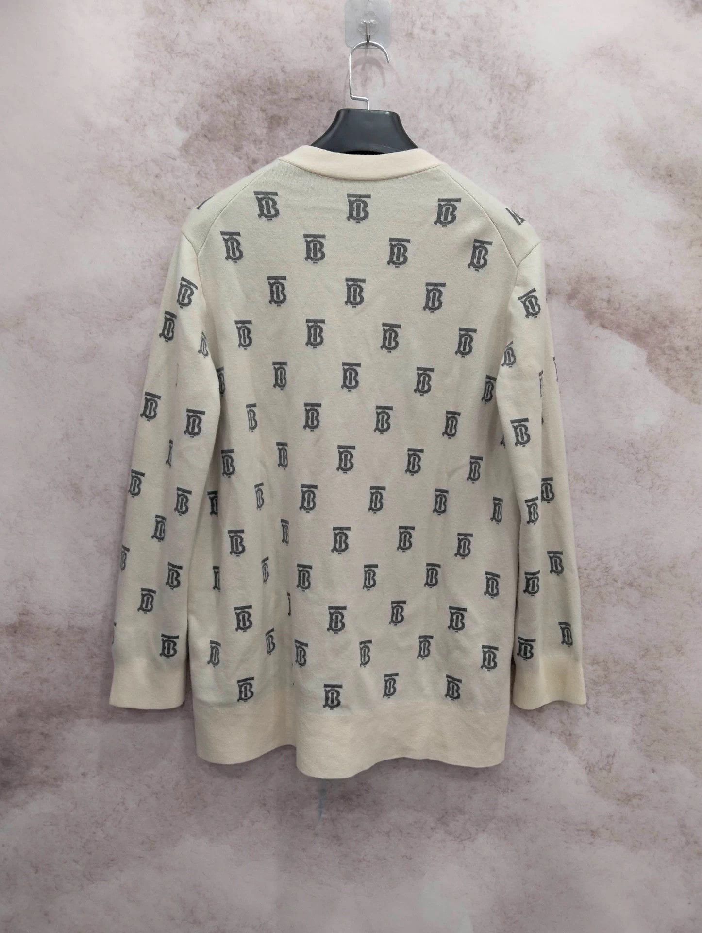 Burberry Burberry all over print wool knit cardigan XS 95 new Size US XS / EU 42 / 0 - 2 Thumbnail
