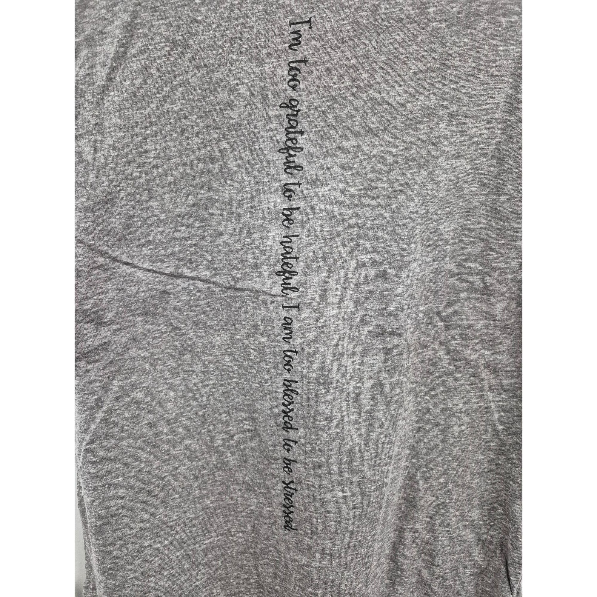 Other Maternity T-Shirt "Blessed" Slogan Short Sleeve Casual Fit X Size XL / US 12-14 / IT 48-50 - 8 Thumbnail