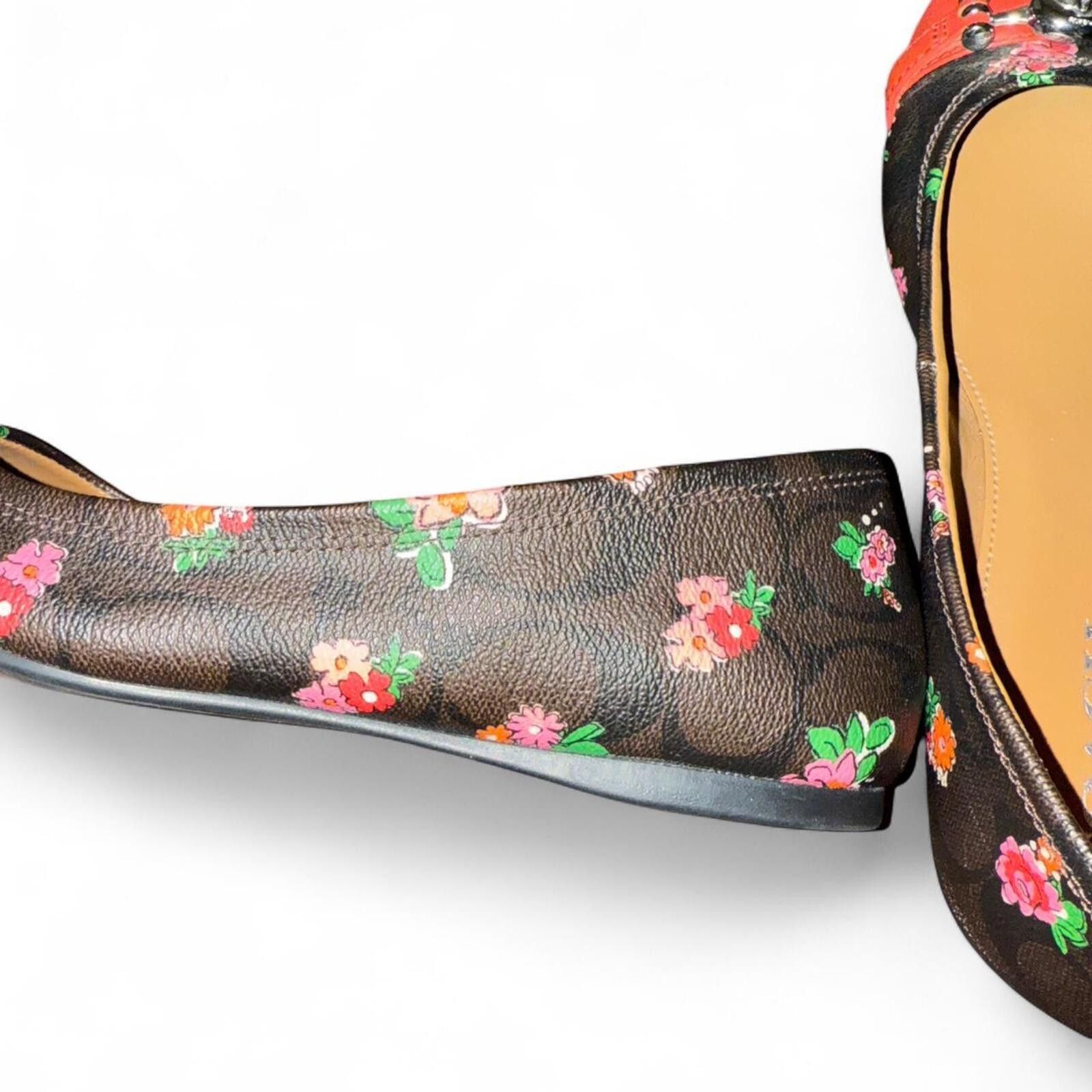 Coach Brown Women's Coach Flats Size US 7.5 / IT 37.5 - 2 Thumbnail