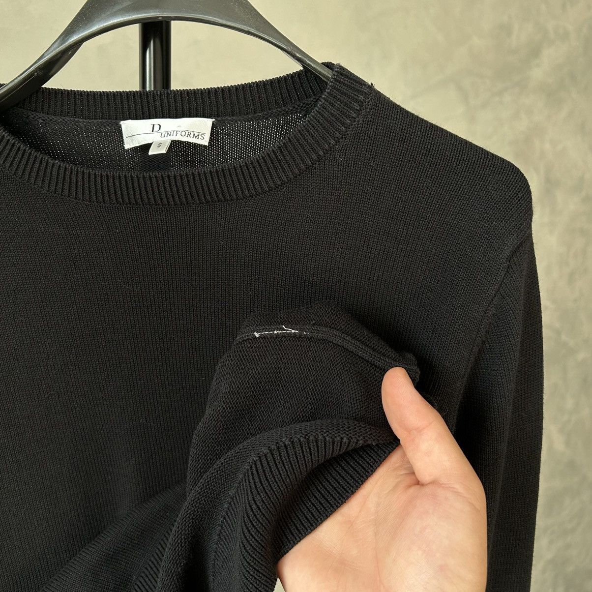 Dior Vintage Dior Uniform Bee Logo Knit Sweater Size S / US 4 / IT 40 - 9 Thumbnail
