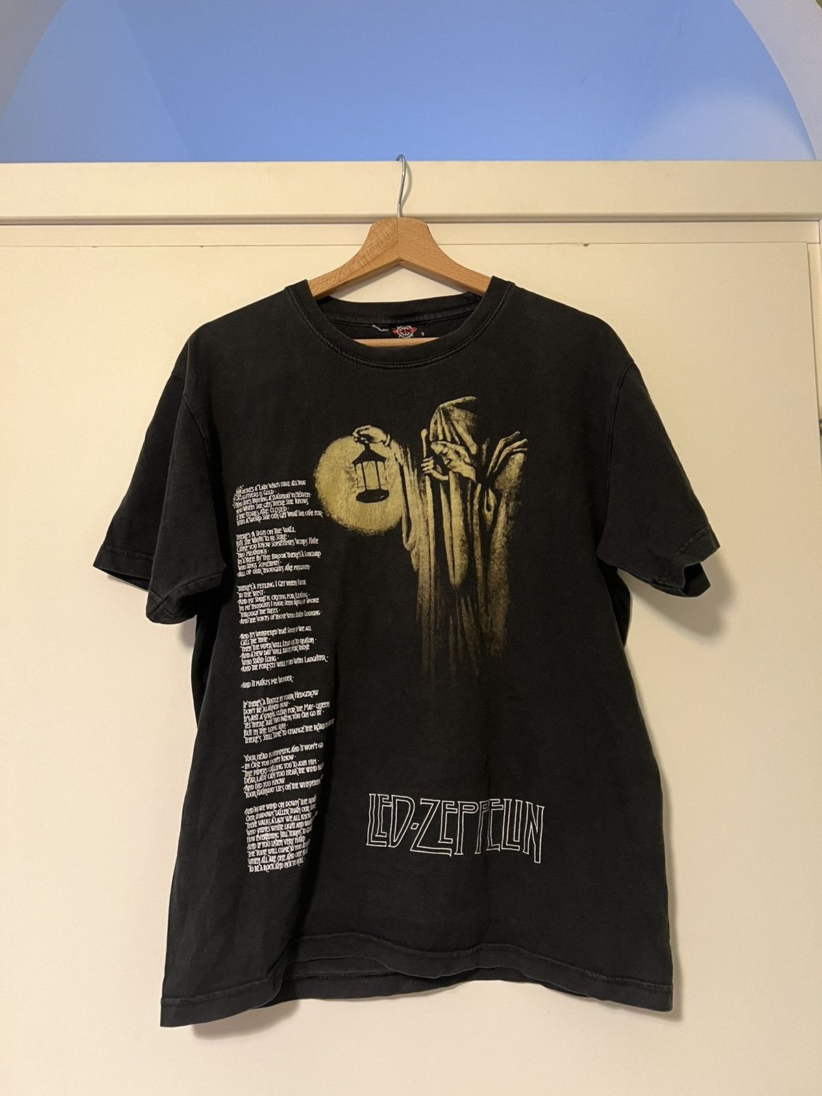 Band Tees × Vintage Led Zeppelin stairway to Heaven vintage men shirt Size US M / EU 48-50 / 2 - 2 Thumbnail
