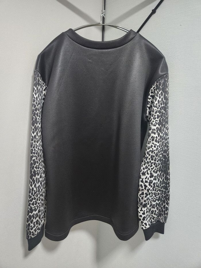 Balmain Balmain Black Zebra 네오프렌 Sweatshirt Size XS / US 0-2 / IT 36-38 - 5 Thumbnail