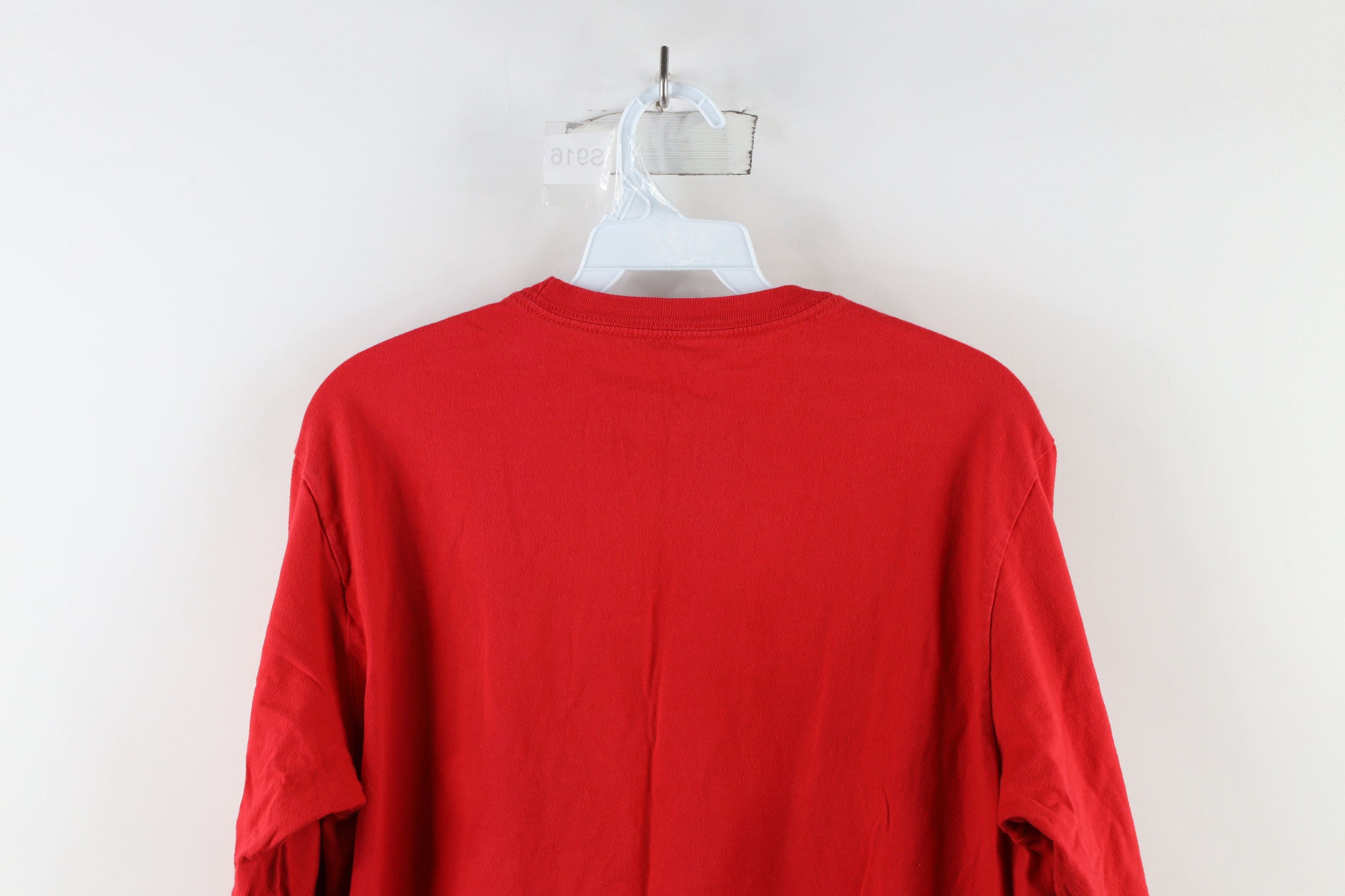 Nike × Vintage Vintage Nike Center Swoosh University of Georgia T-Shirt Red Size US M / EU 48-50 / 2 - 9 Thumbnail