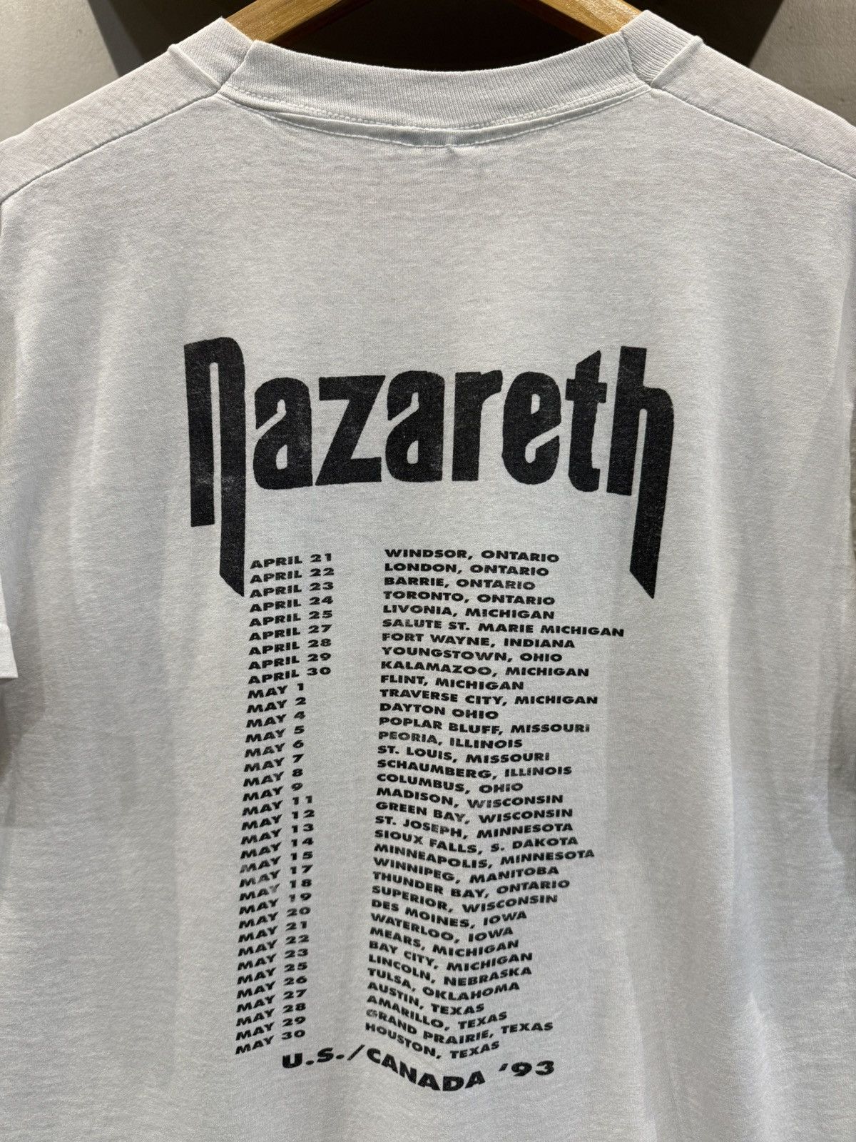 Other Vintage 90s Nazareth T-Shirt Size US L / EU 52-54 / 3 - 5 Thumbnail