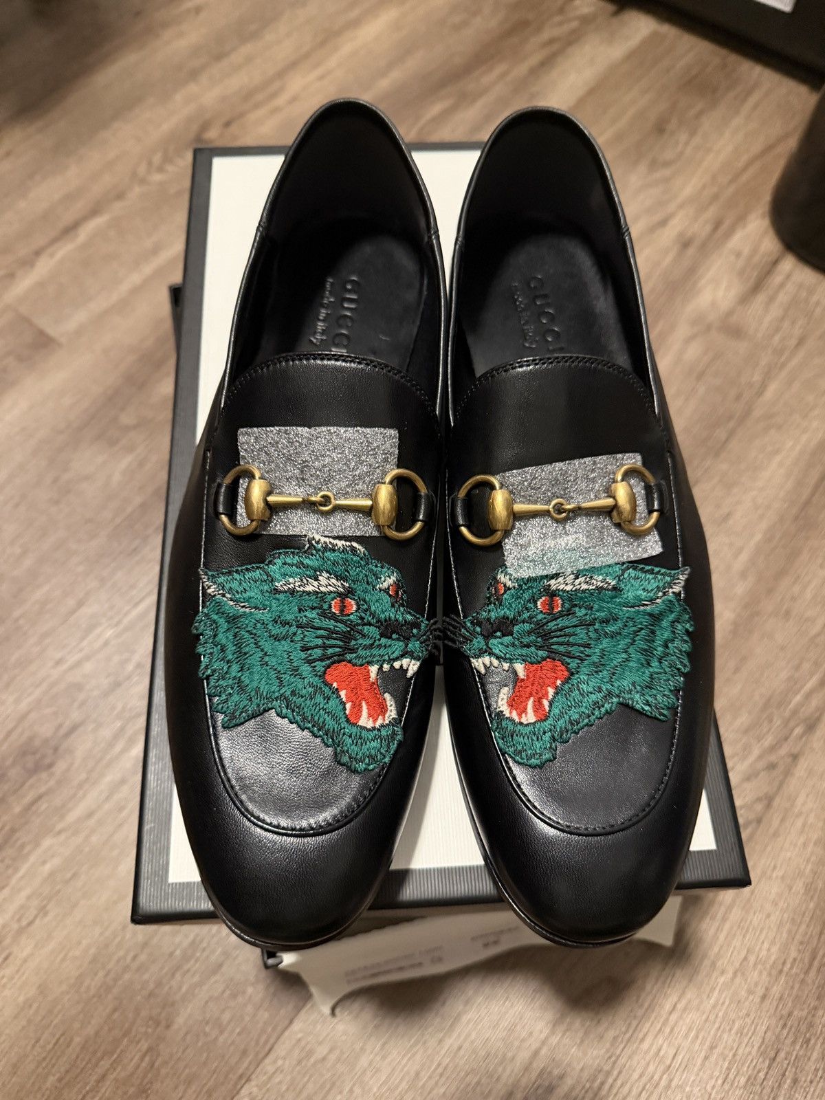 Gucci Gucci Brixton Agnello Plonge - wolf Size US 9.5 / EU 42-43 - 16 Thumbnail
