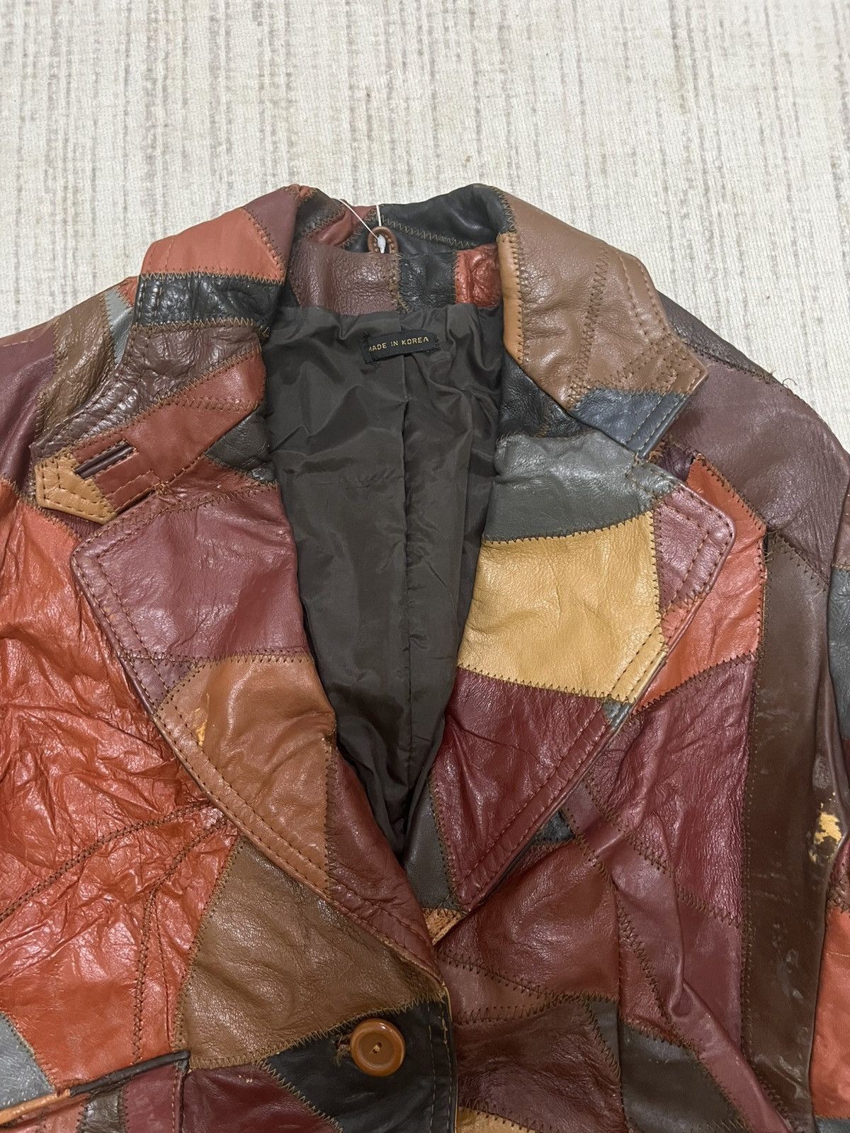 Issey Miyake Vintage leather jacket Size US S / EU 44-46 / 1 - 7 Thumbnail