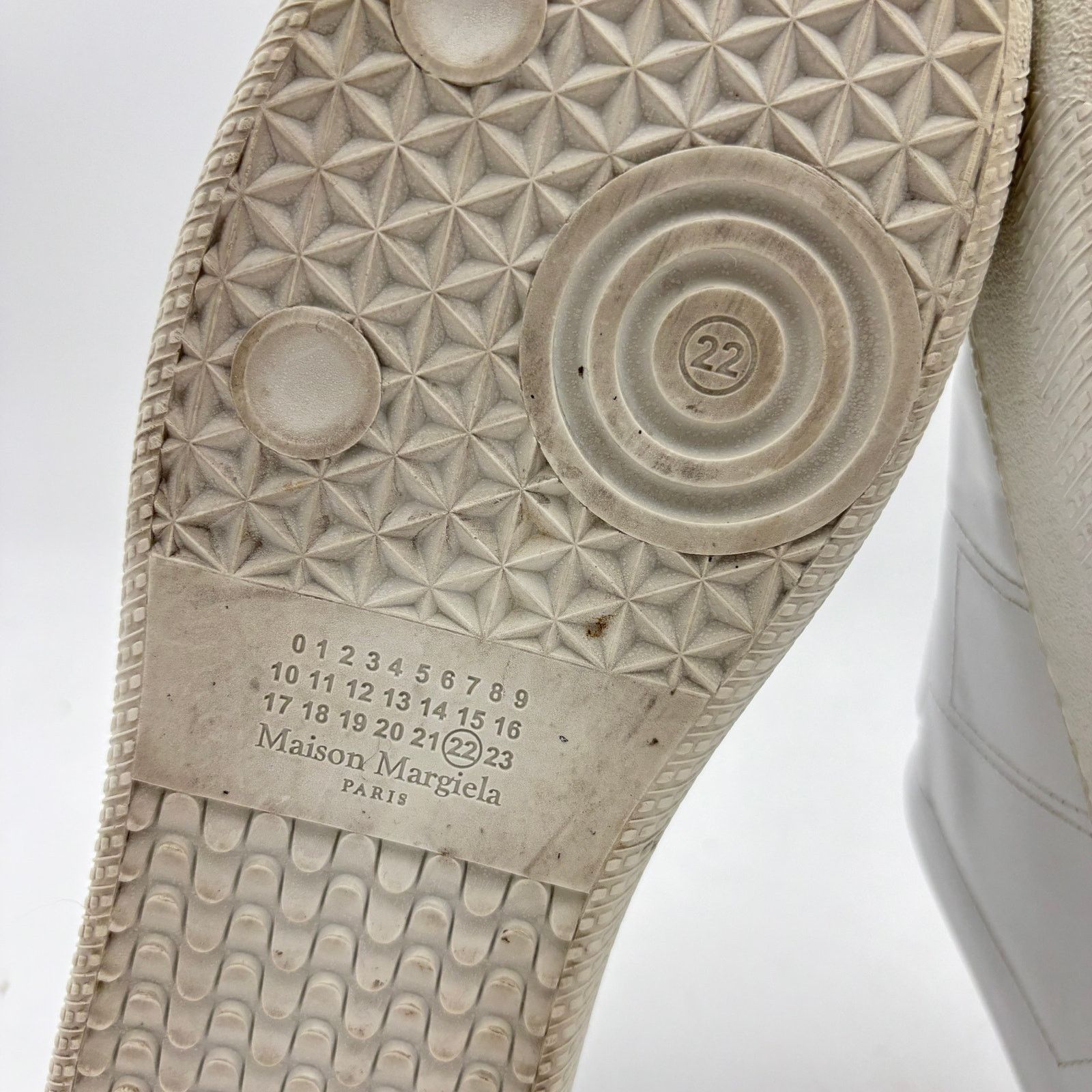Maison Margiela Maison Margiela M22 Velcro Leather Low Sneakers Mens 42 US 9 Size US 9 / EU 42 - 9 Thumbnail