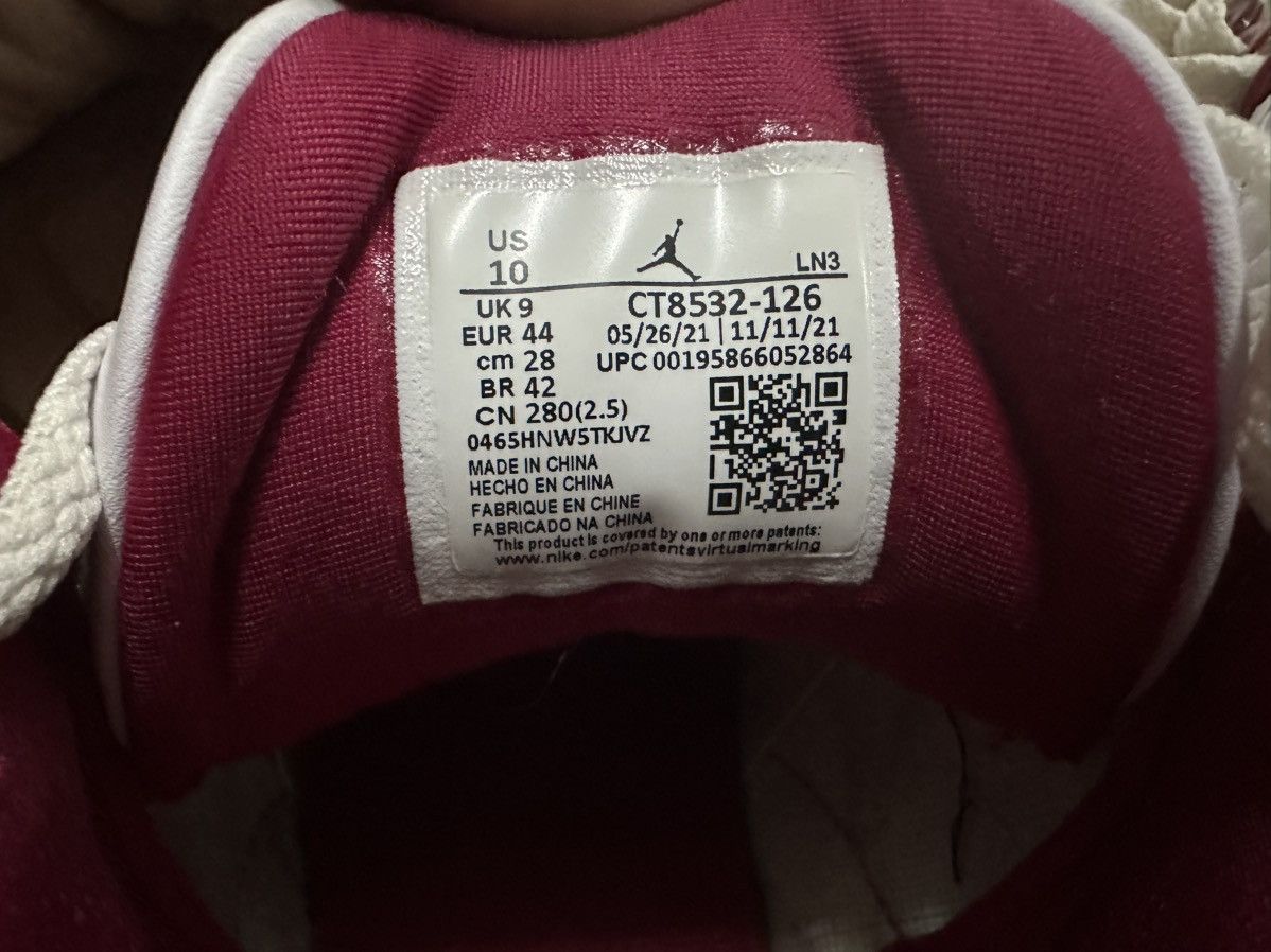 Jordan Brand × Nike Jordan 3 Retro Kardinal Red Size US 10 / EU 43 - 10 Thumbnail