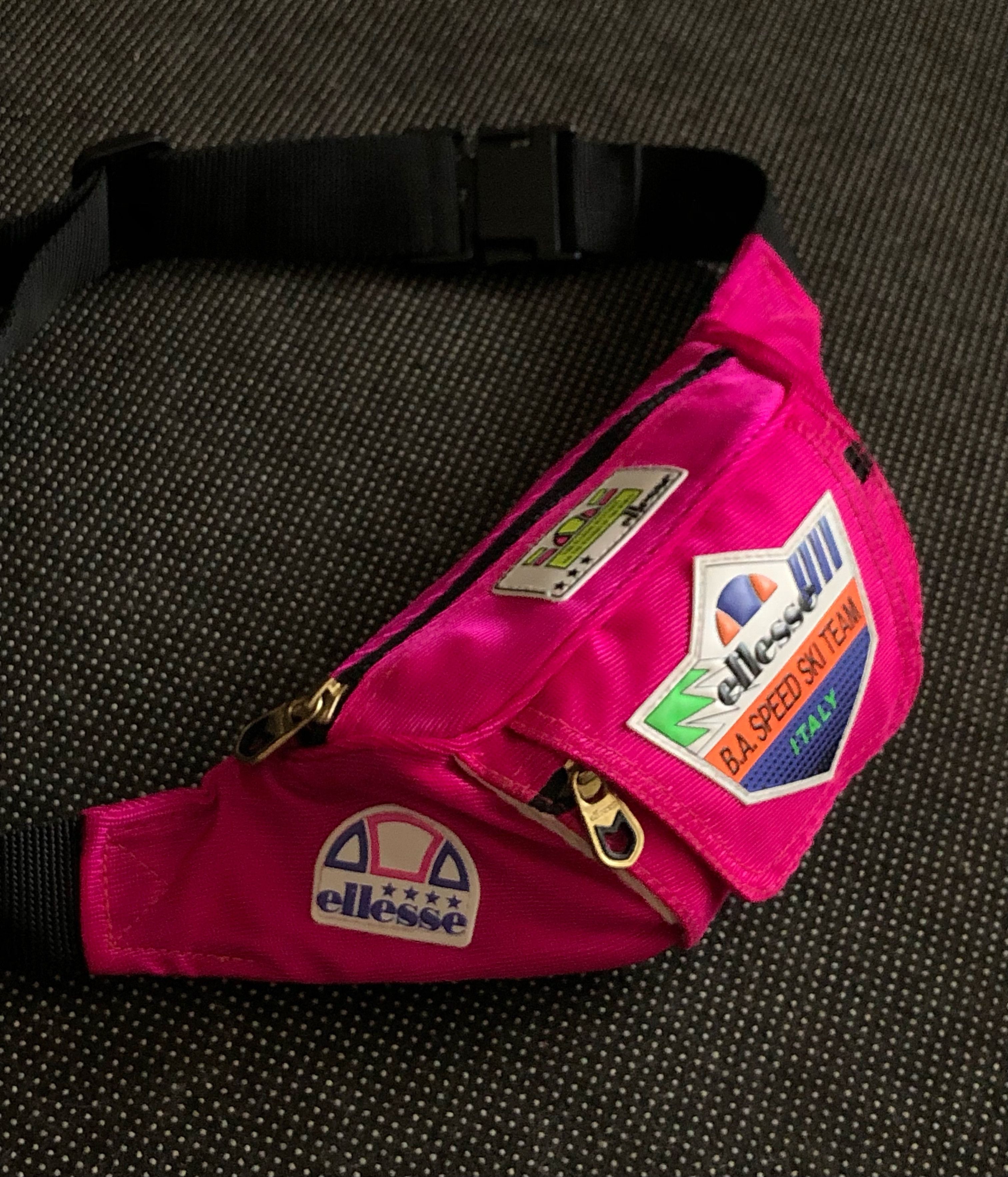 Ellesse VINTAGE 90’S ELLESSE SKI TEAM UNISEX MINI WAISTBAG Size ONE SIZE - 4 Thumbnail