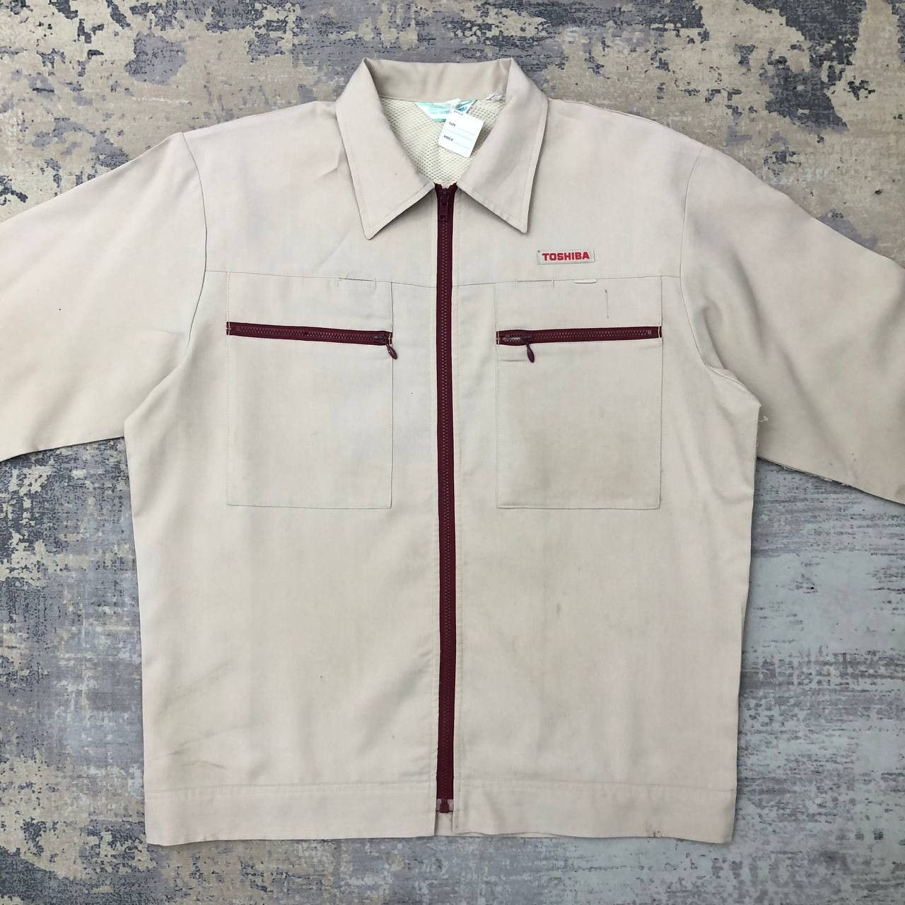 Japanese Brand Y569 JAPAN TOSHIBA UNIFORM JACKETS Size US L / EU 52-54 / 3 - 4 Thumbnail