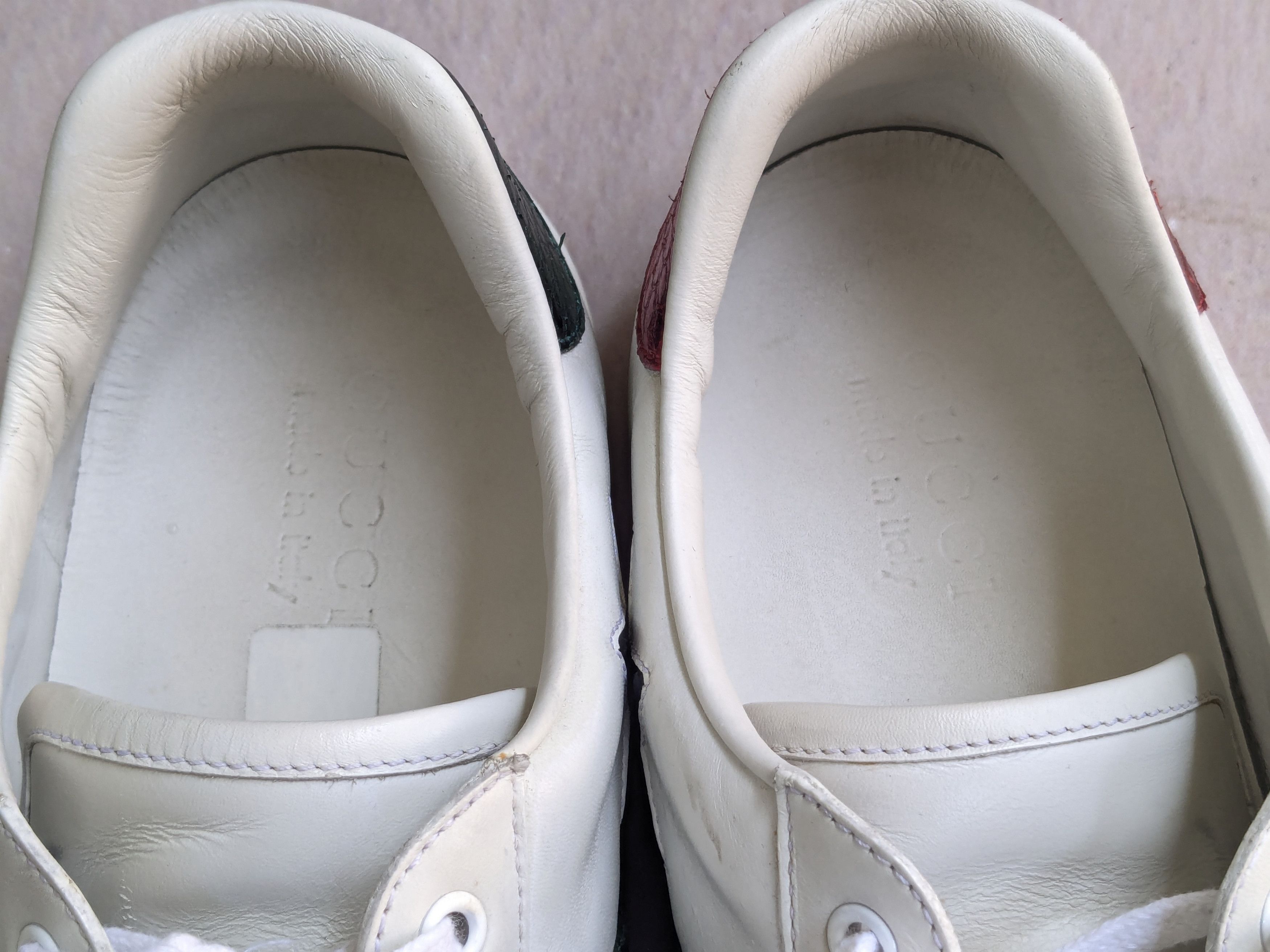 Gucci Gucci Ace Sneakers White 9.5 Stars Low Tops 452502 Size US 9.5 / EU 42-43 - 3 Thumbnail