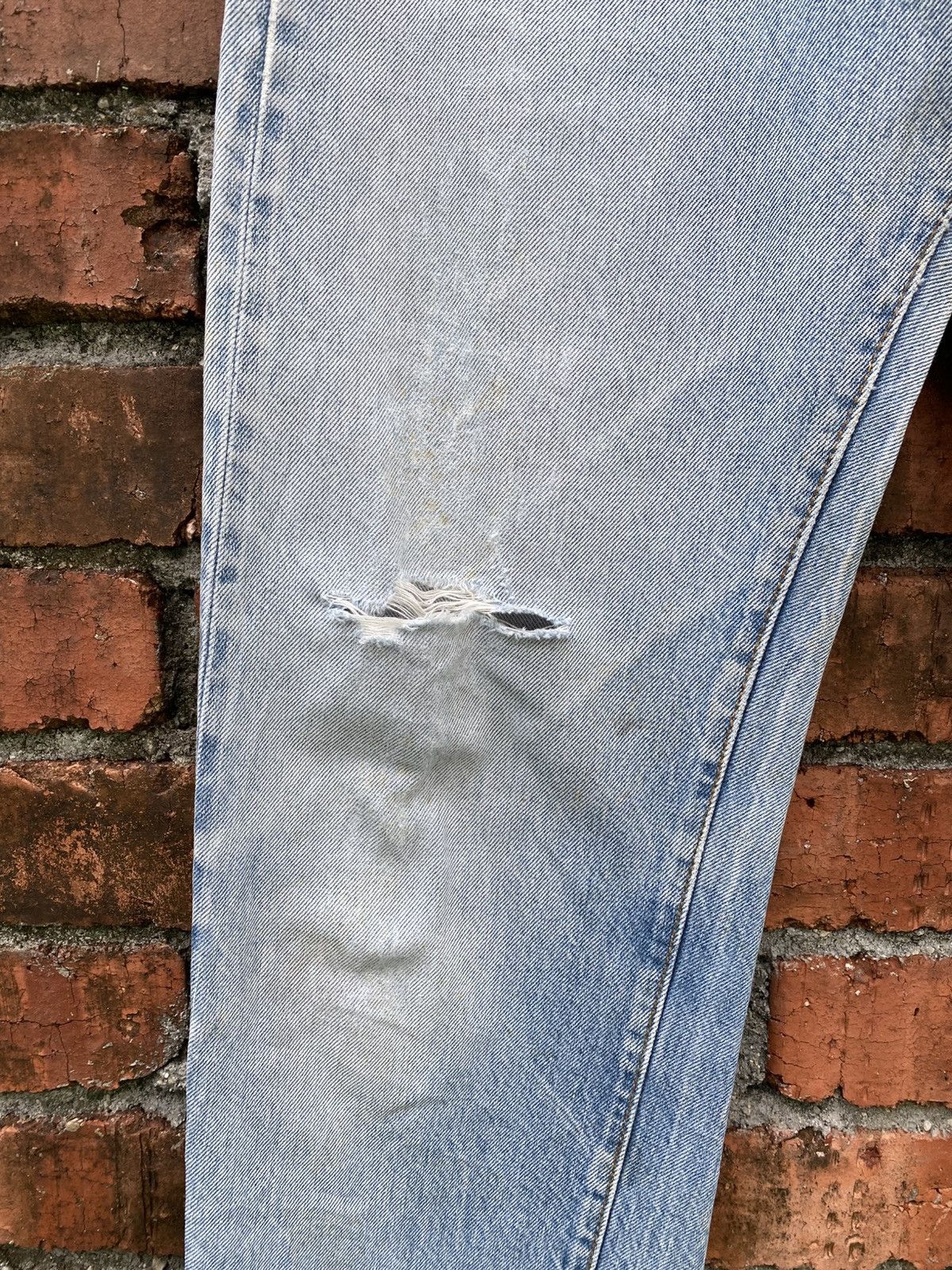 Levi's Vintage Clothing W32x29.5 Vintage levi's 501 redline distressed made in USA Size US 32 / EU 48 - 3 Thumbnail
