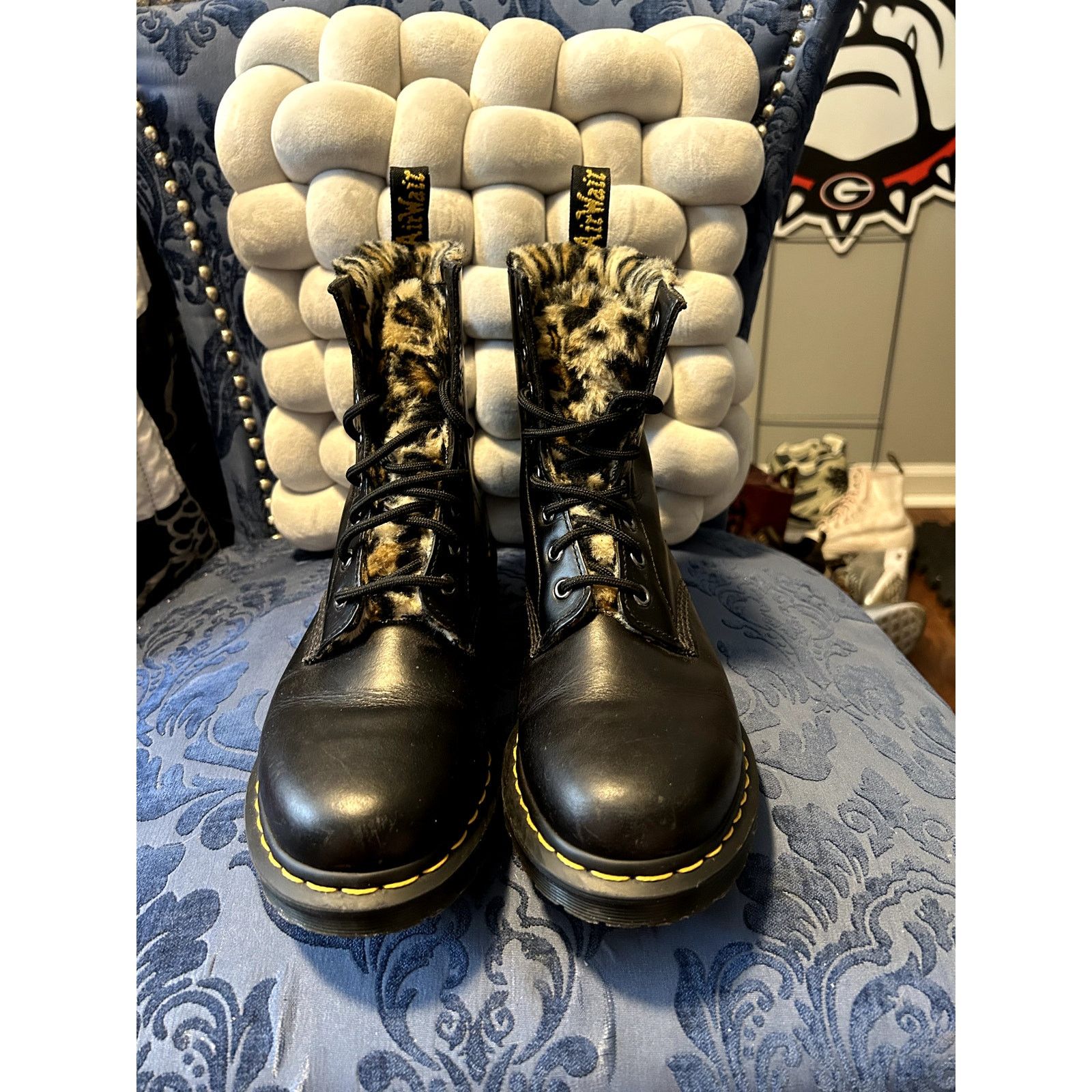 Dr. Martens Dr Martens Serena Leo "Fur" Lined size 9/EU 41 Size US 9 / IT 39 - 3 Thumbnail