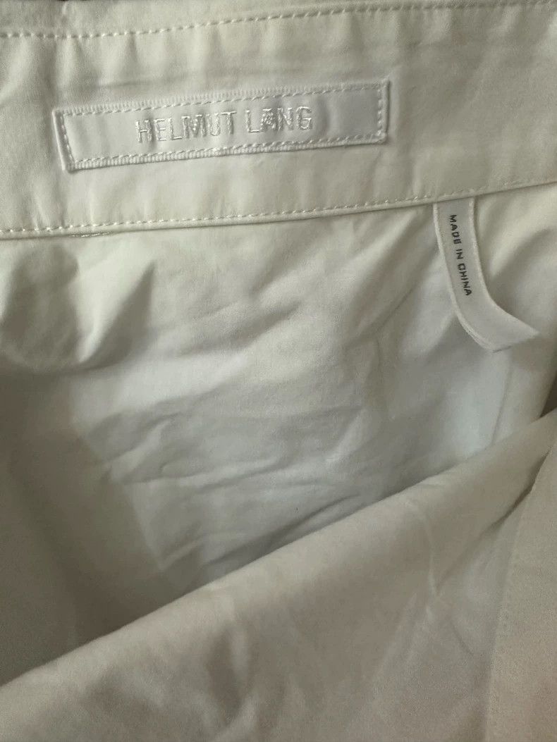 Helmut Lang HELMUT LANG white shirts Size US L / EU 52-54 / 3 - 3 Thumbnail