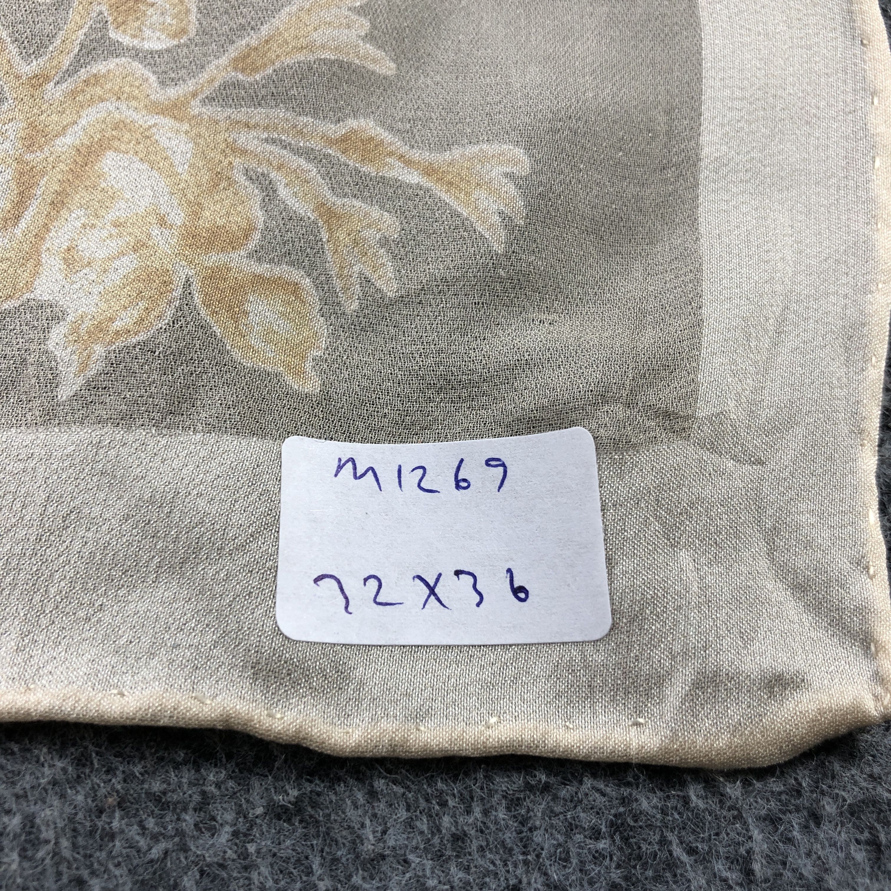 Pierre Balmain Vintage Pierre Balmain Floral Silk Scarf M1269 Size ONE SIZE - 10 Thumbnail