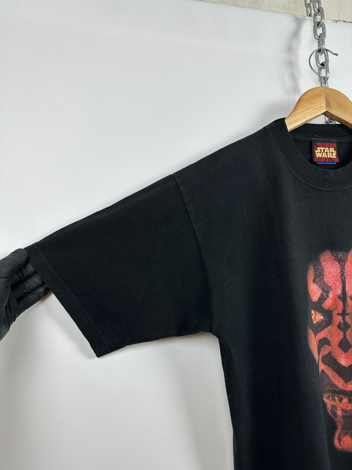 Star Wars 90s Vintage Star Wars Darth Maul The Dark Side T-Shirt Size US S / EU 44-46 / 1 - 8 Thumbnail