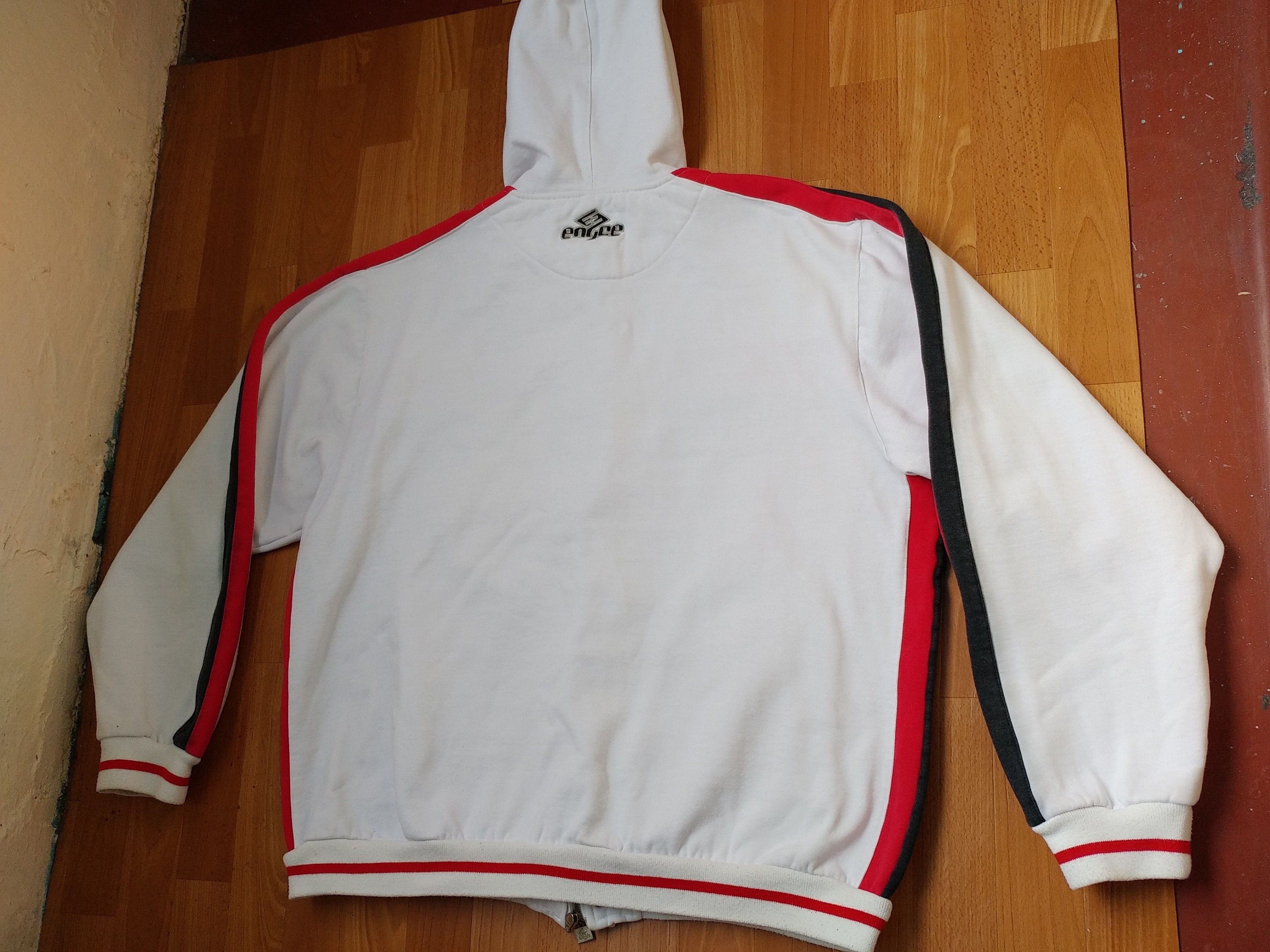 Enyce Enyce hoodie, white sweat shirt of vintage 90s hip-hop XXL Size US XXL / EU 58 / 5 - 7 Thumbnail