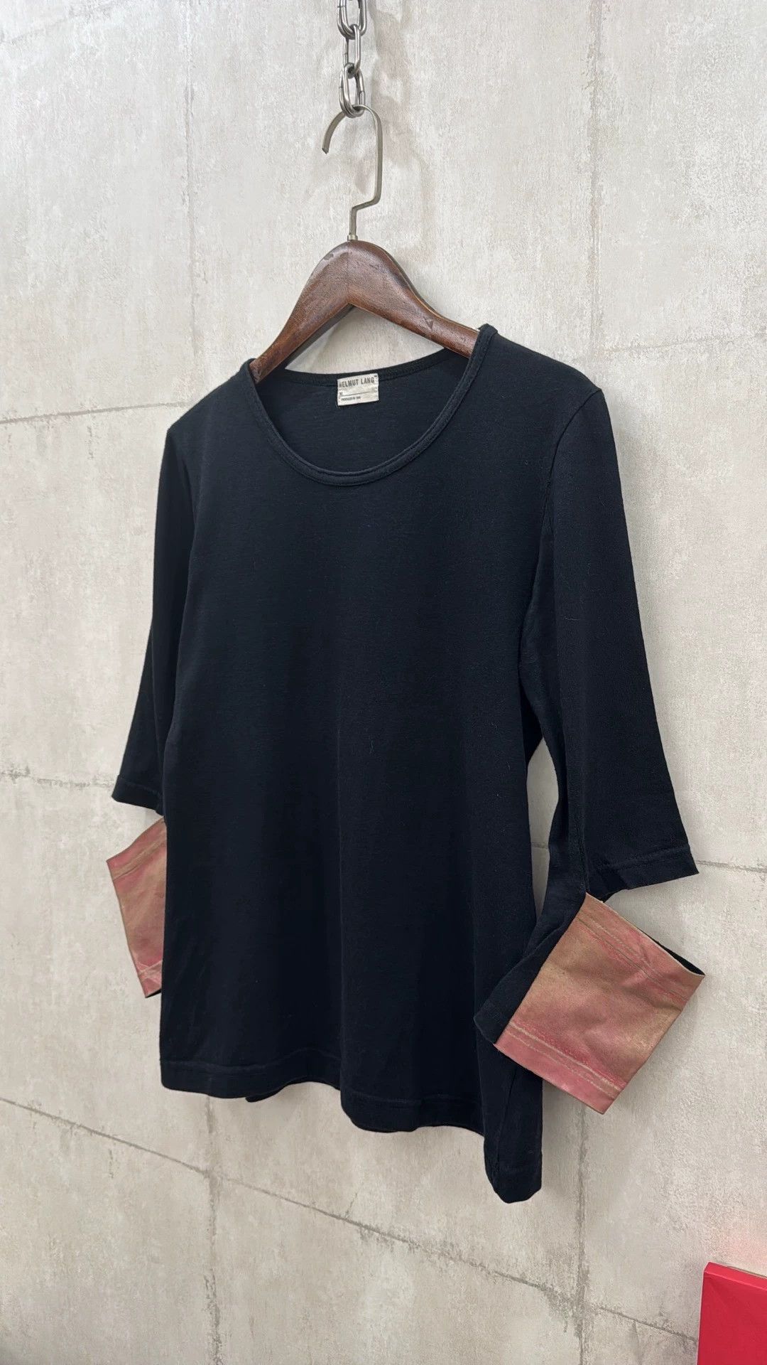 Helmut Lang Helmut Lang 96, elbow-cut leather long-sleeved top Size US M / EU 48-50 / 2 - 1 Thumbnail