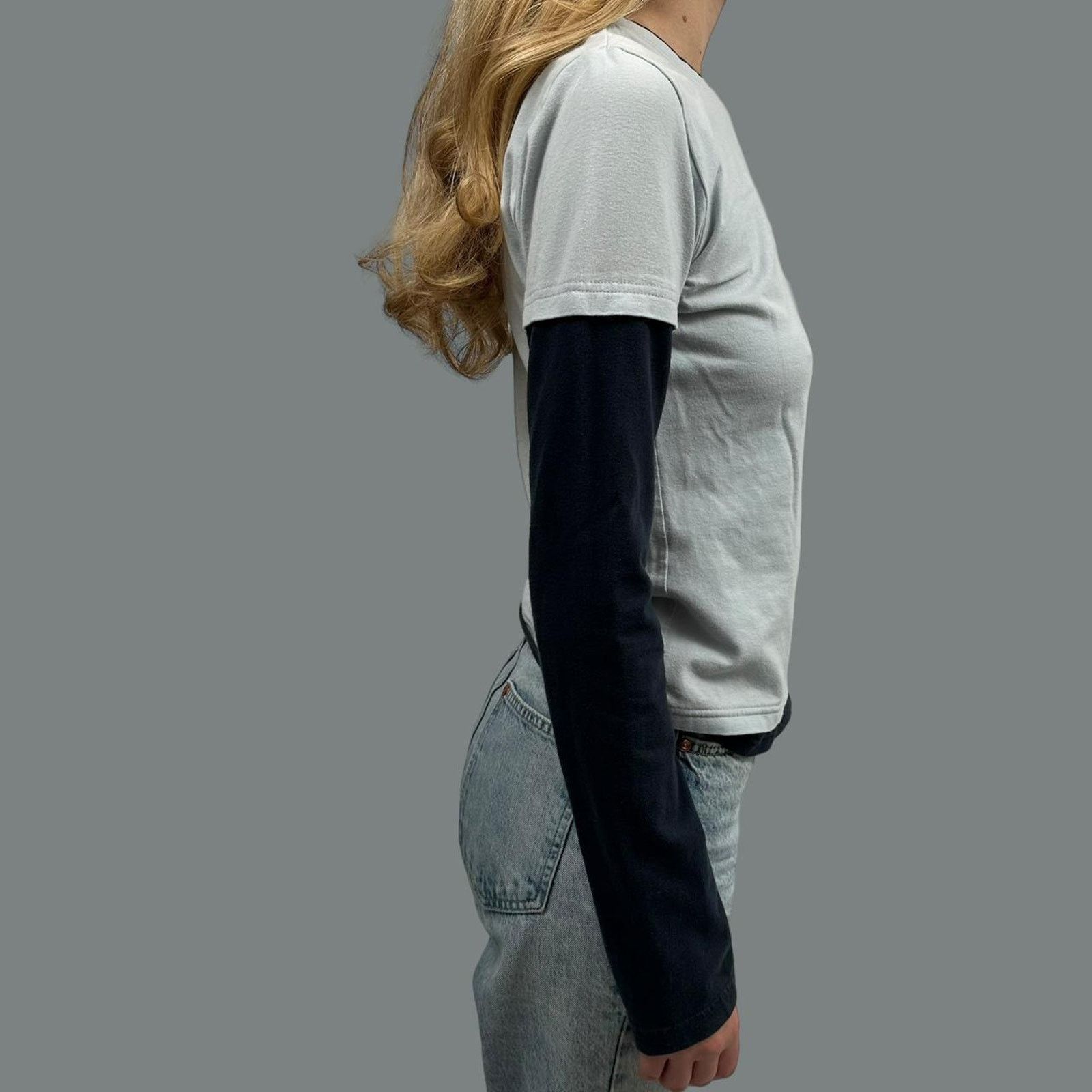 Nike Vintage nike double sleeve tee Size L / US 10 / IT 46 - 3 Thumbnail